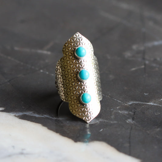 Alhambra Ring-cocktail ring-Blue Hour Designs