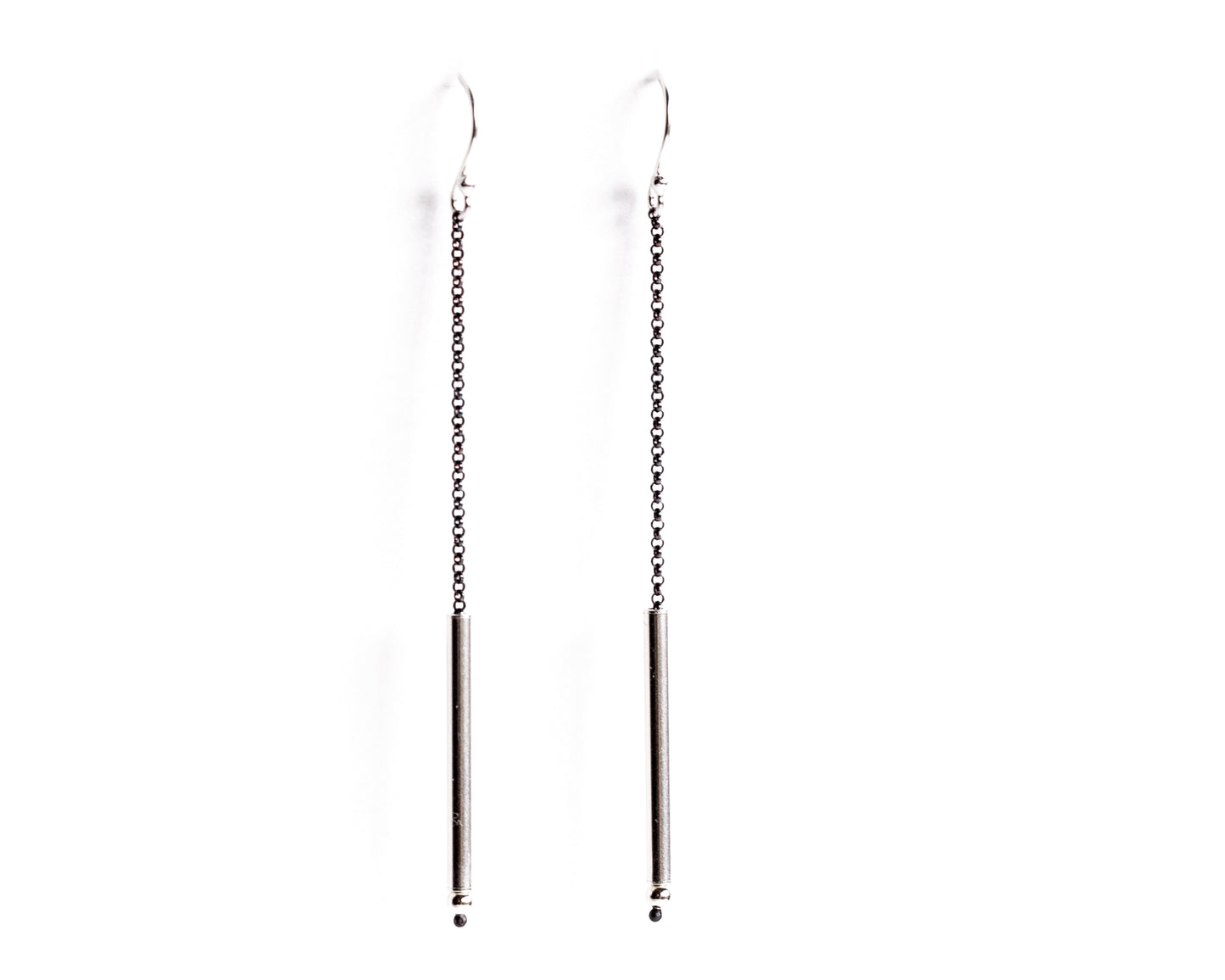 Analog Earrings-dangle earrings-Blue Hour Designs