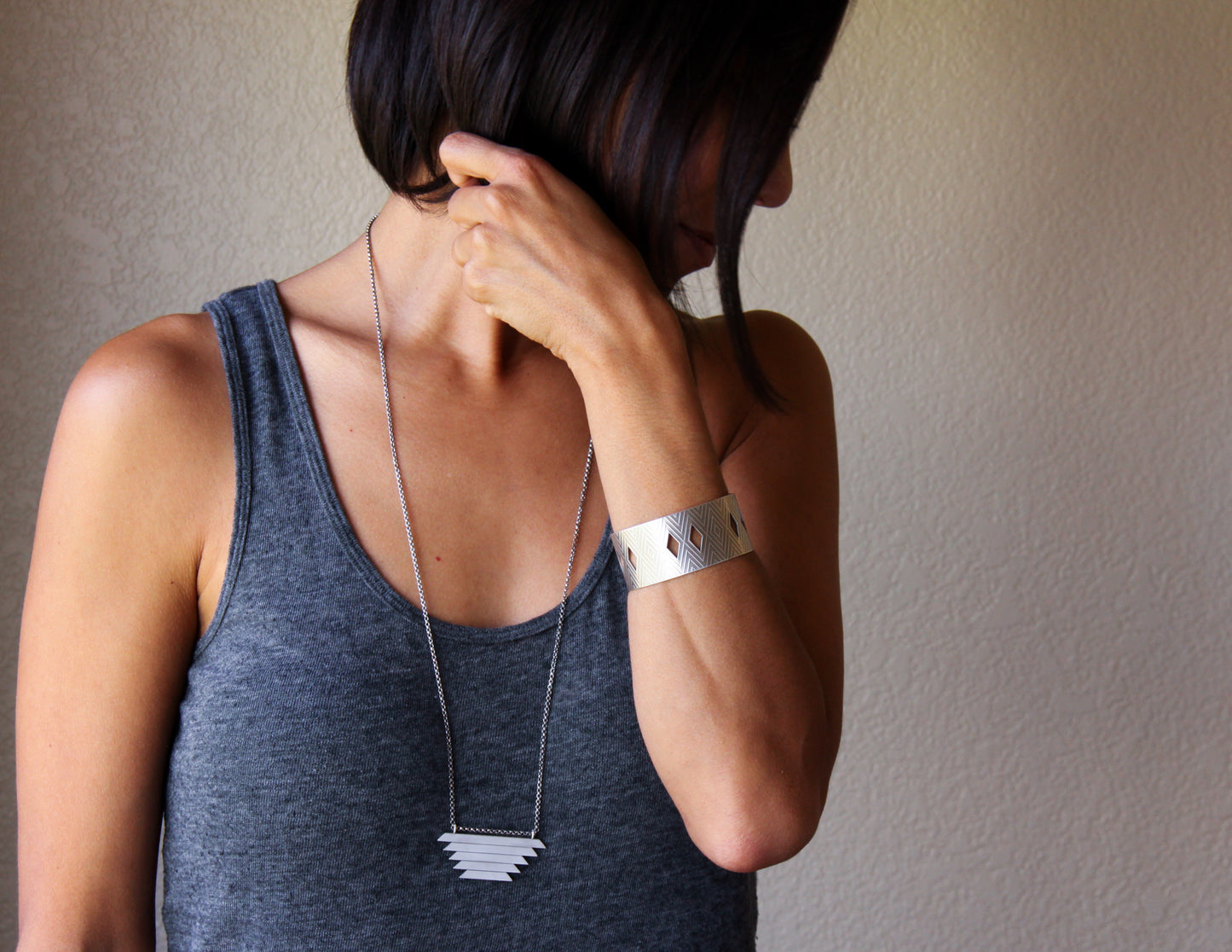 Arona Cuff-cuff bracelet-Blue Hour Designs