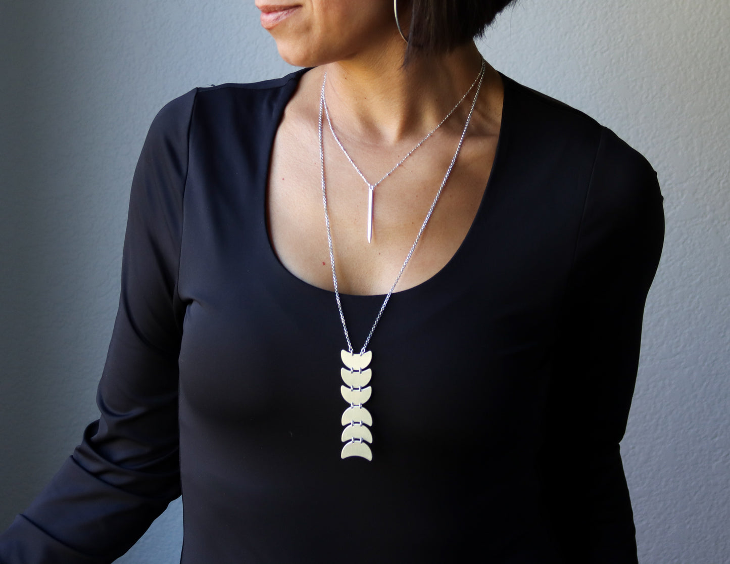 Callisto Necklace-pendant necklace-Blue Hour Designs