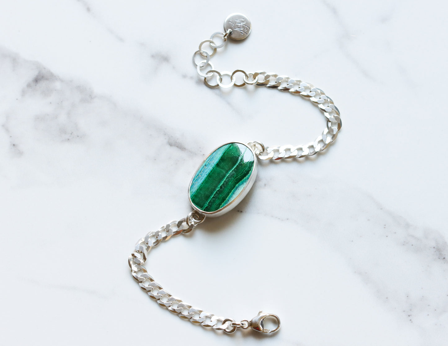 Chroma Bracelet 2 - OOAK-chain bracelet-Blue Hour Designs