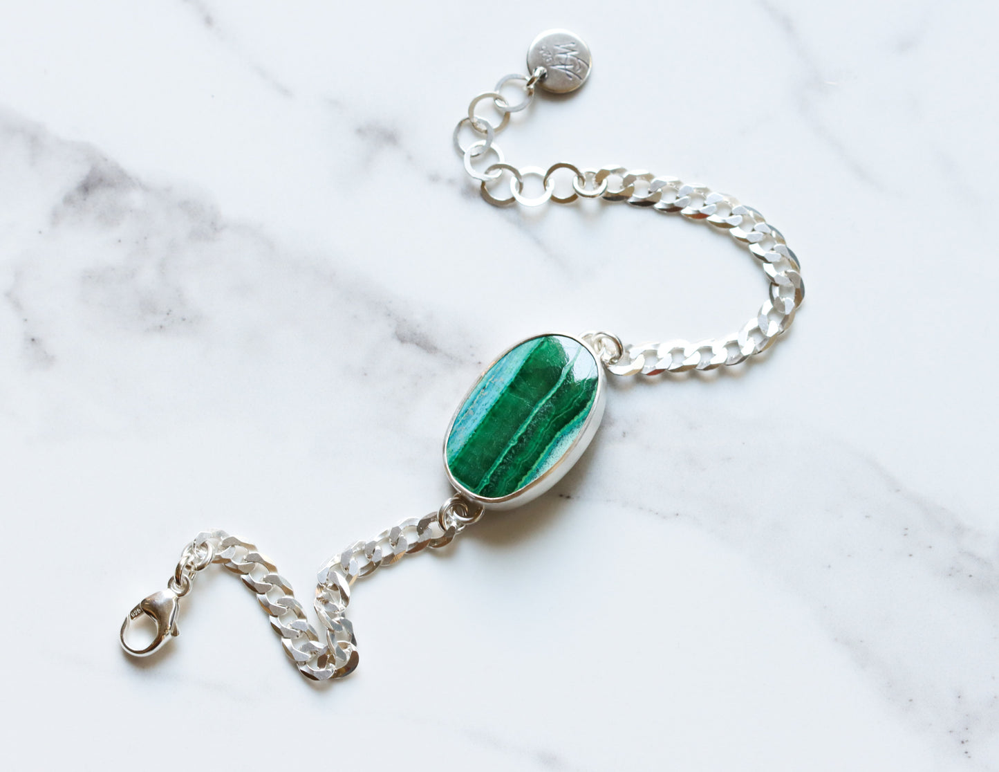 Chroma Bracelet 2 - OOAK-chain bracelet-Blue Hour Designs