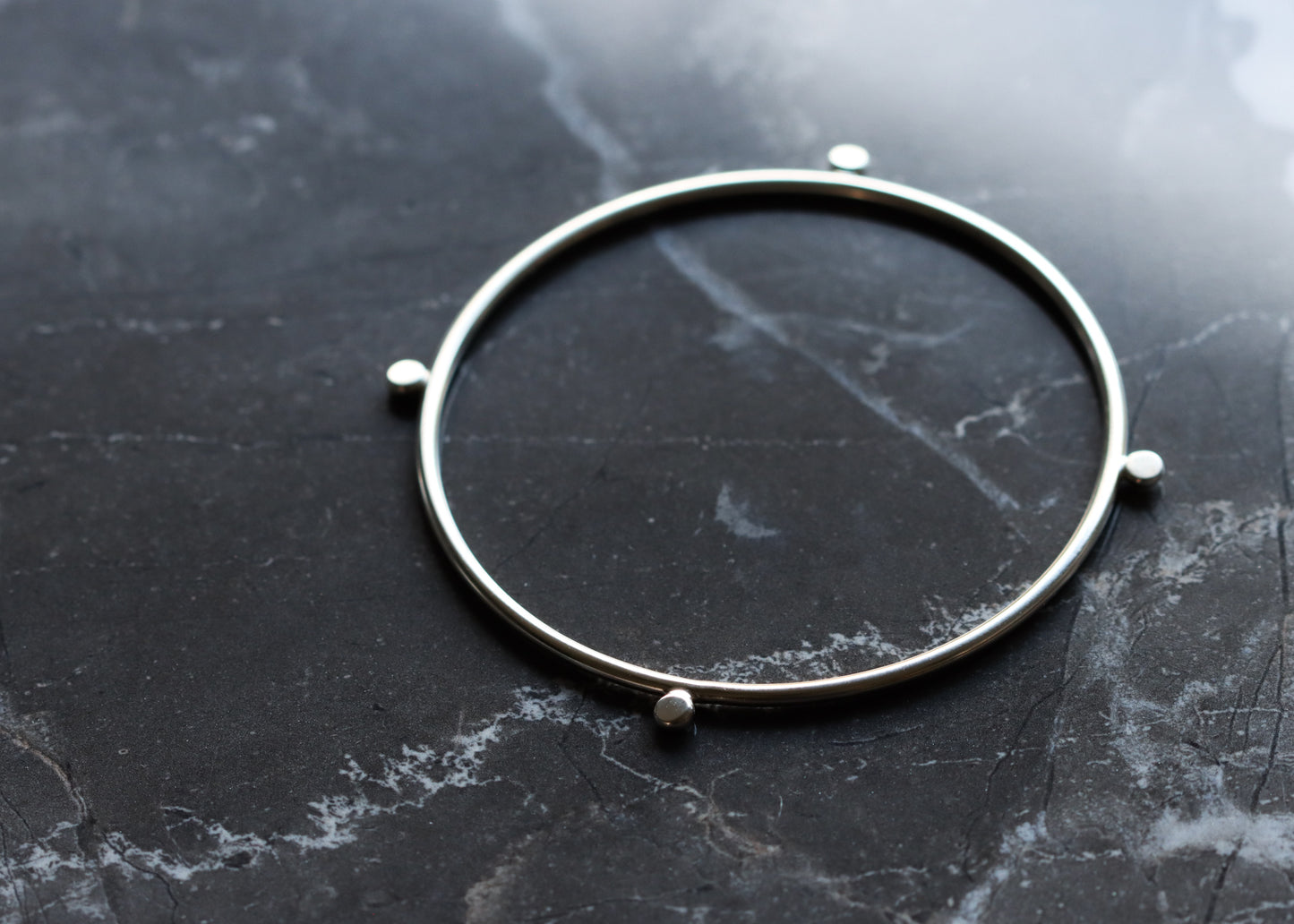 Compass Bangle-bangle bracelet-Blue Hour Designs