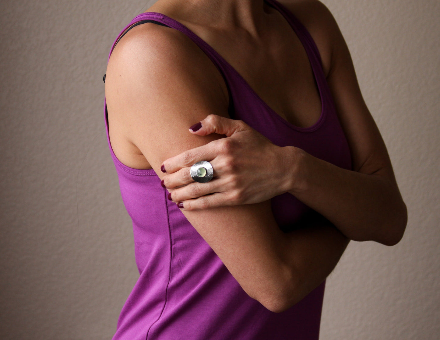 Dewdrop Ring-cocktail ring-Blue Hour Designs