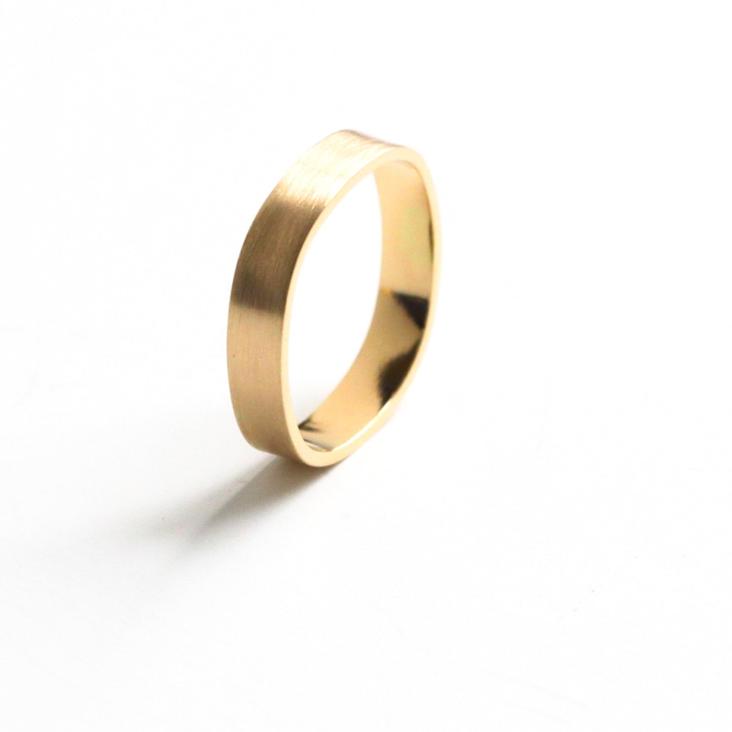 Duality Ring - 14KY Gold, Small-stacking ring-Blue Hour Designs