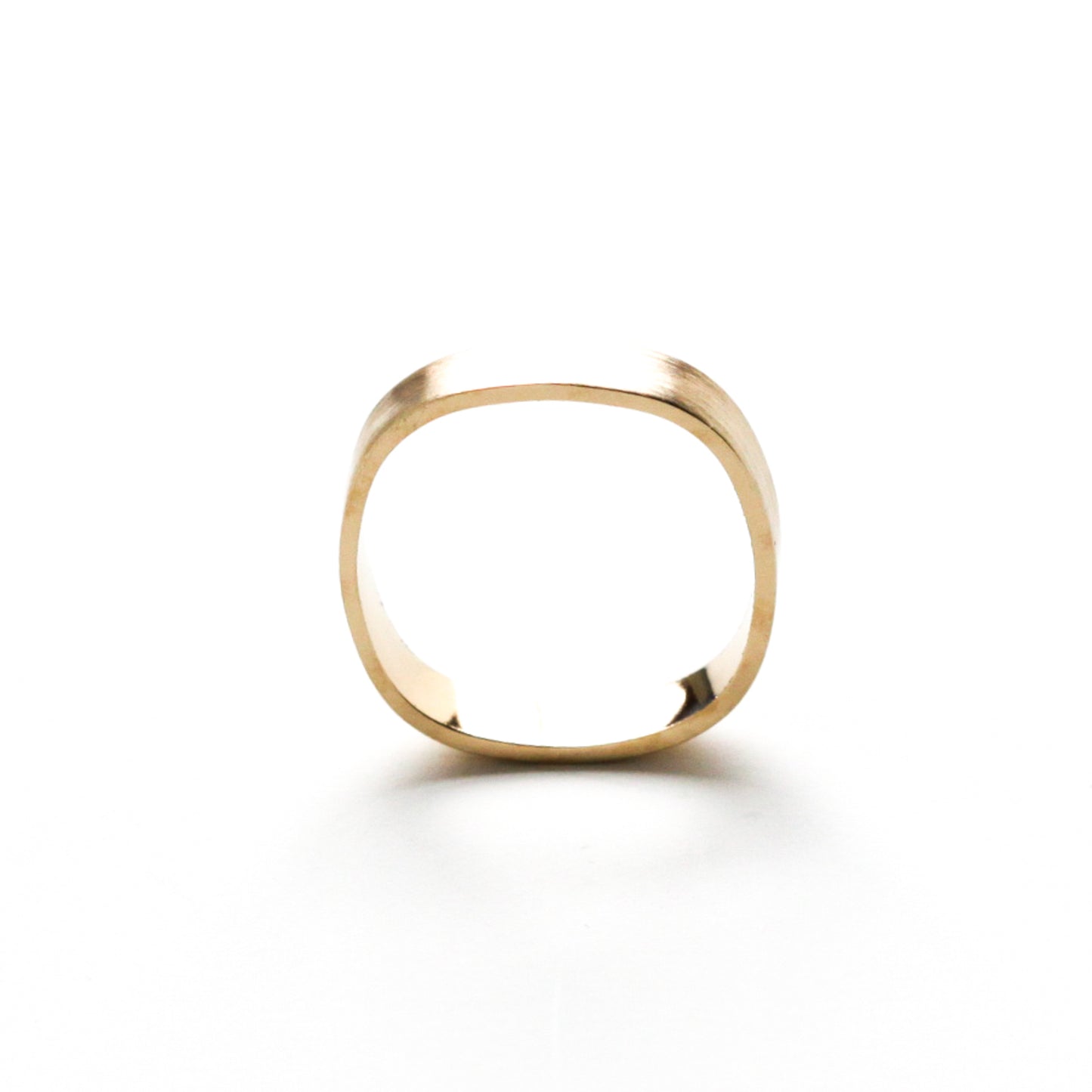 Duality Ring - 14KY Gold, Small-stacking ring-Blue Hour Designs