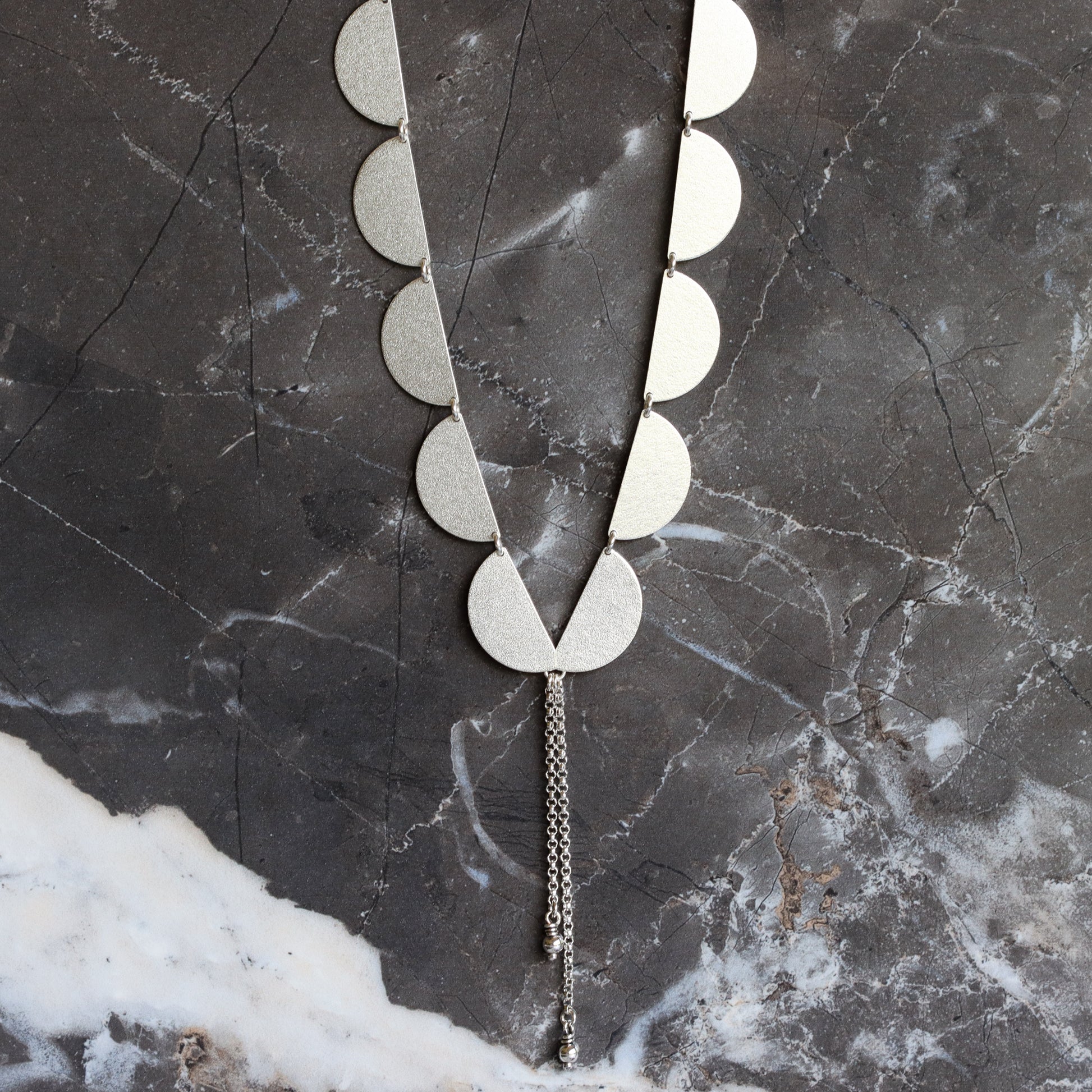 Elara Necklace-lariat necklace-Blue Hour Designs