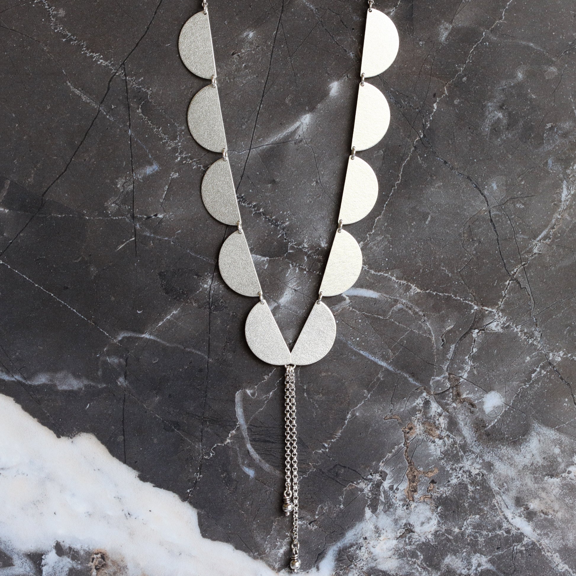 Elara Necklace-lariat necklace-Blue Hour Designs