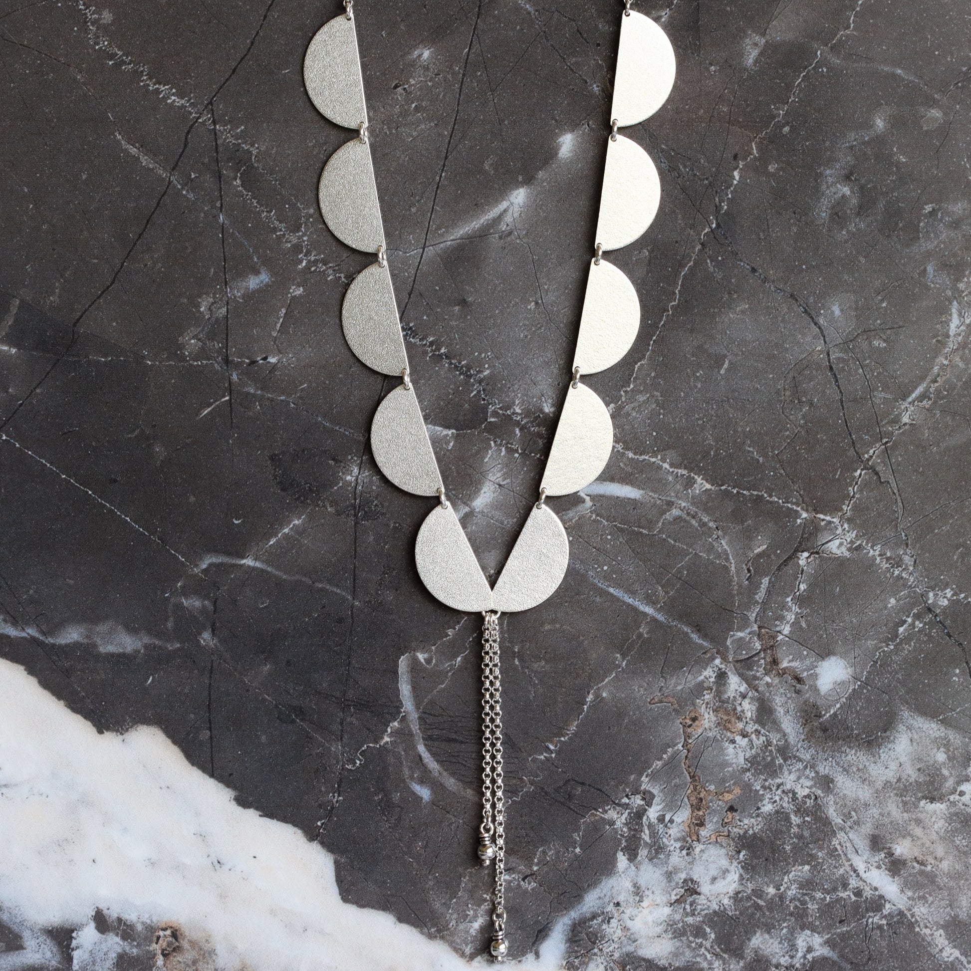 Elara Necklace-lariat necklace-Blue Hour Designs