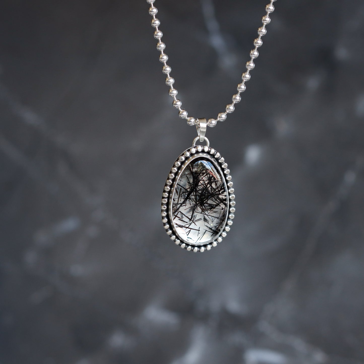 Glacier Necklace 1 - OOAK-pendant necklace-Blue Hour Designs