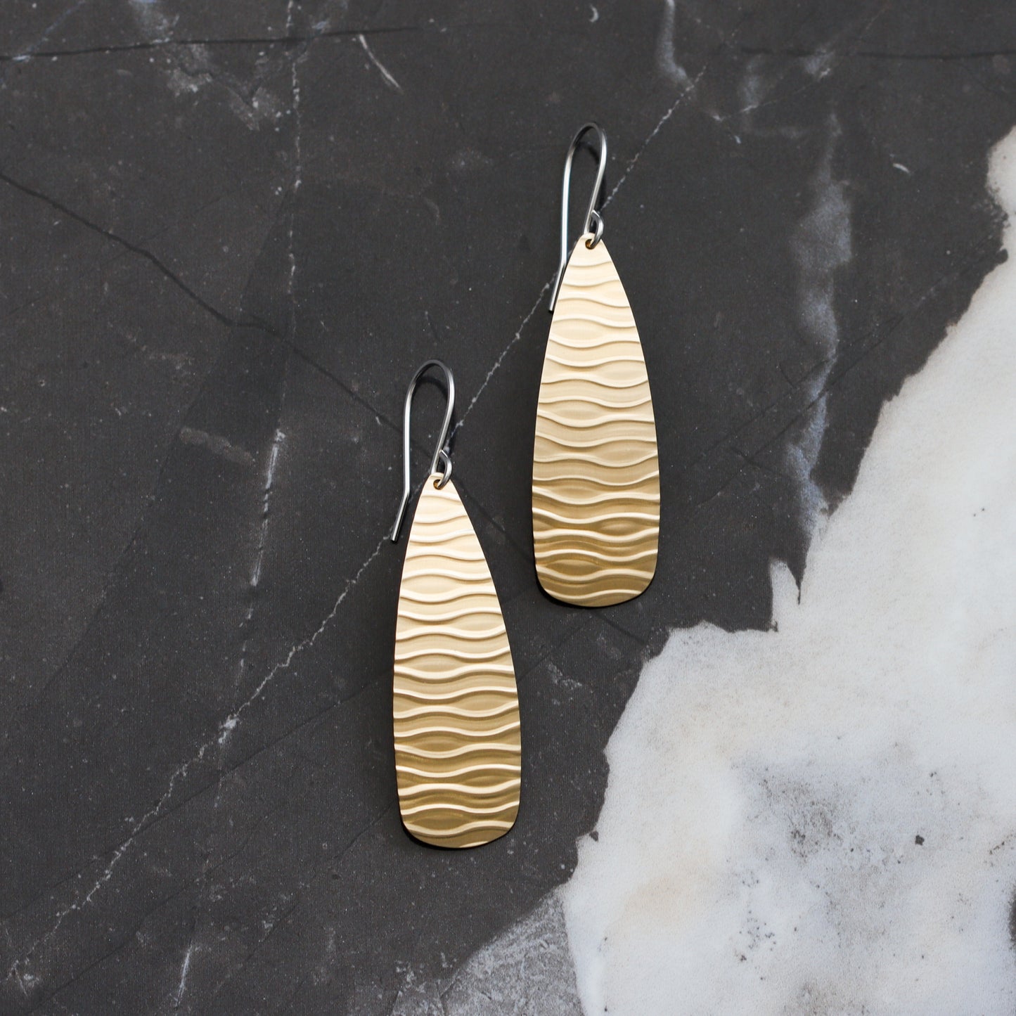 Soledad Earrings - Brass
