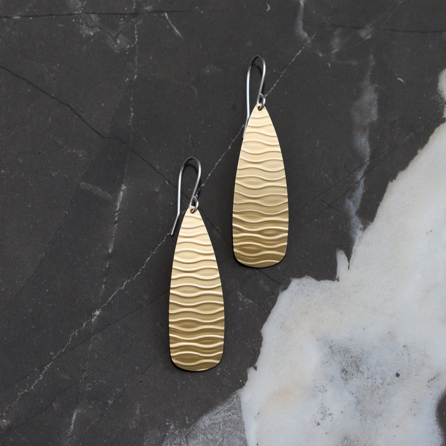 Soledad Earrings - Brass