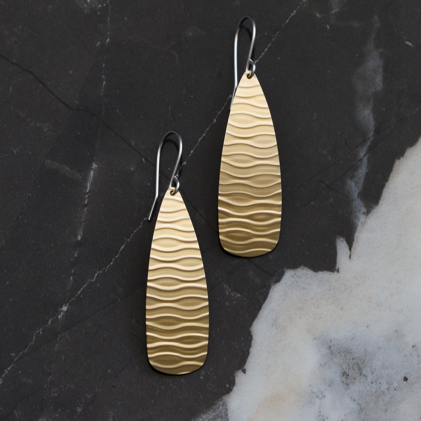 Soledad Earrings - Brass