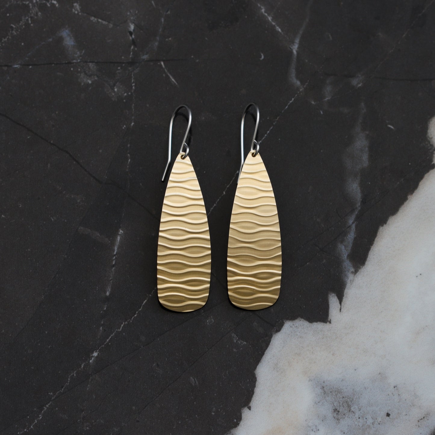 Soledad Earrings - Brass