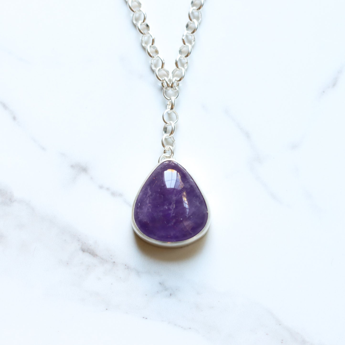 Indigo Necklace 3 - OOAK-pendant necklace-Blue Hour Designs