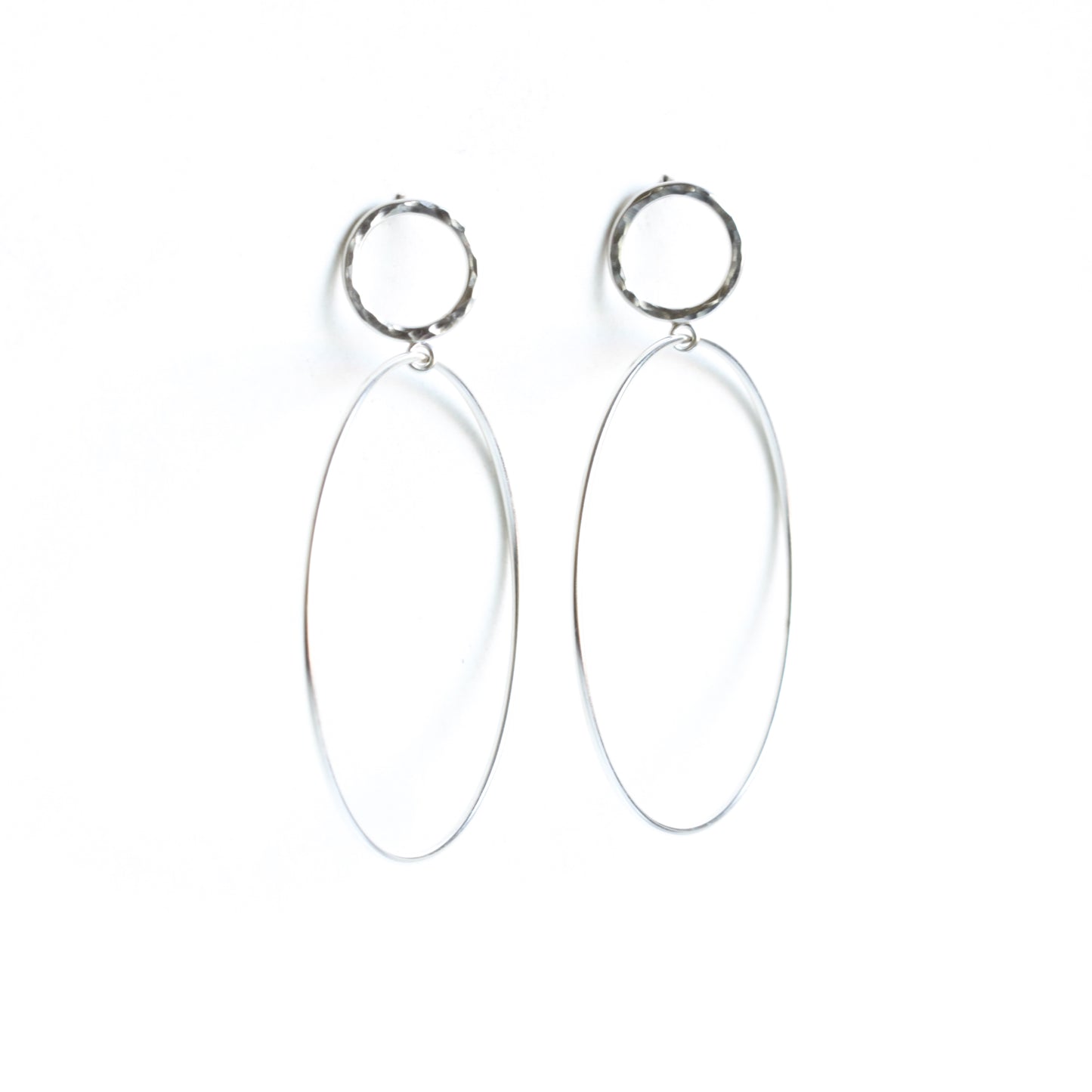 Keeper Hoops-hoop earrings-Blue Hour Designs