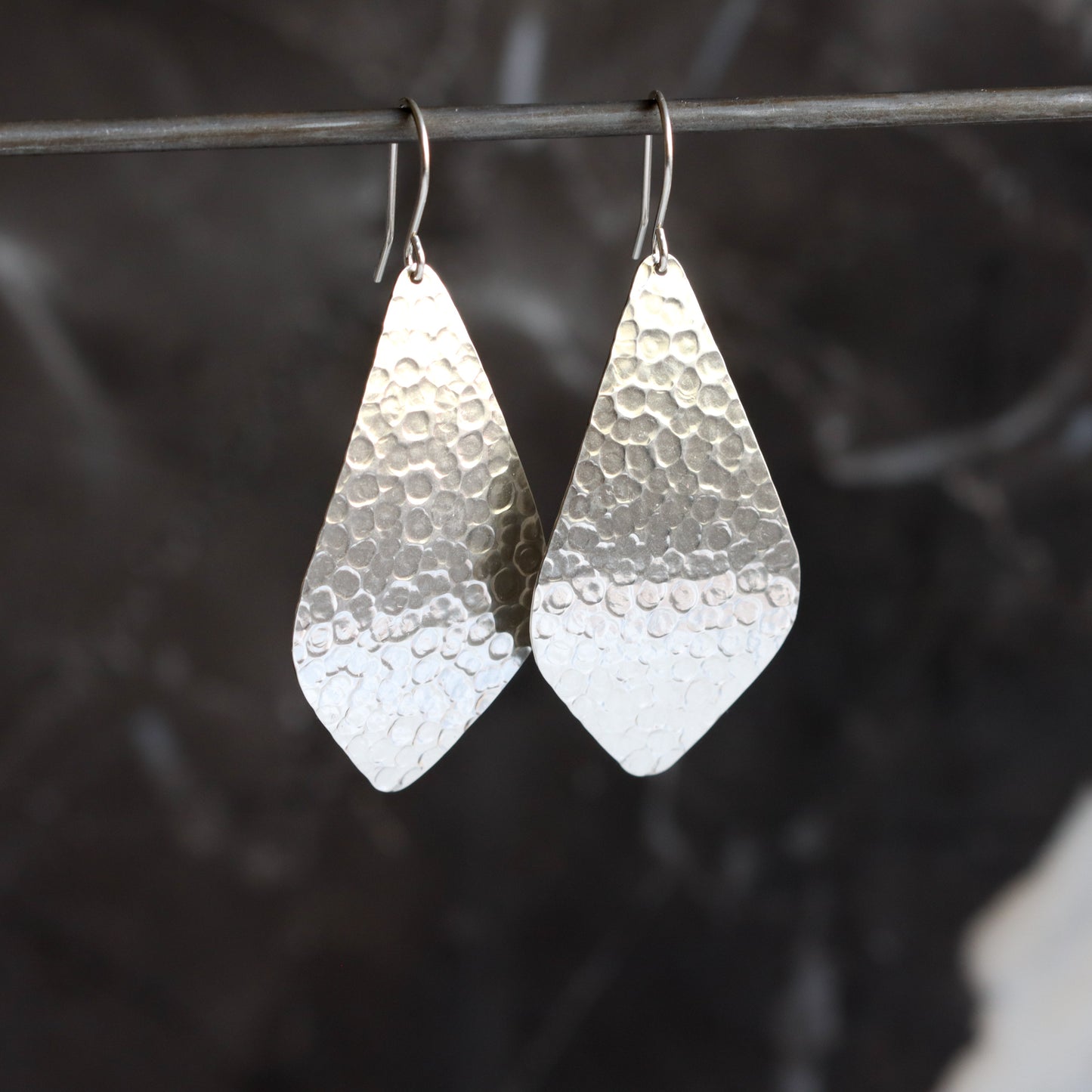 La Hoja Earrings-dangle earrings-Blue Hour Designs