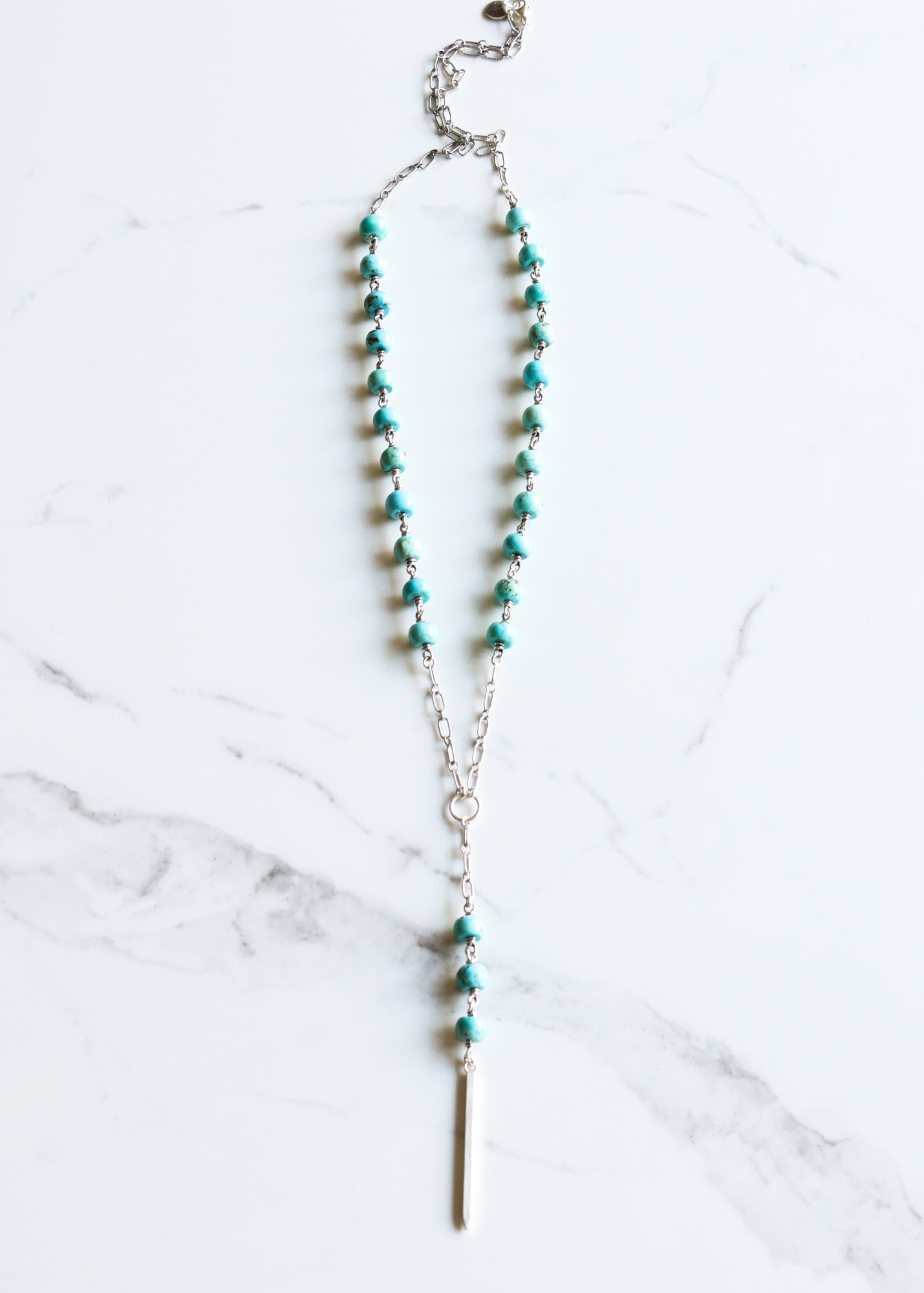 Mesilla Necklace-lariat necklace-Blue Hour Designs