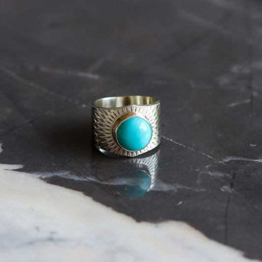 Mesilla Ring-cocktail ring-Blue Hour Designs