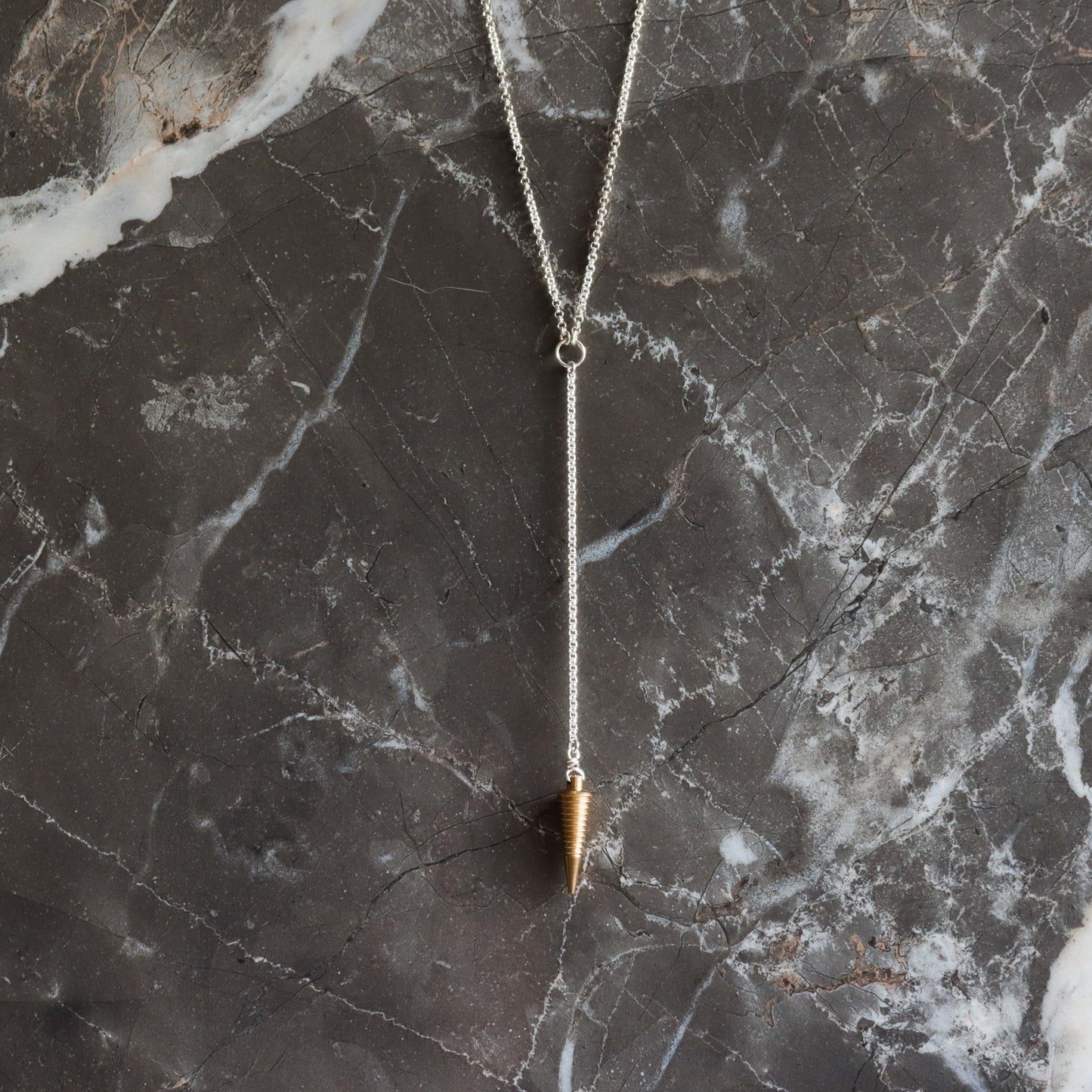 Niobe Necklace-lariat necklace-Blue Hour Designs