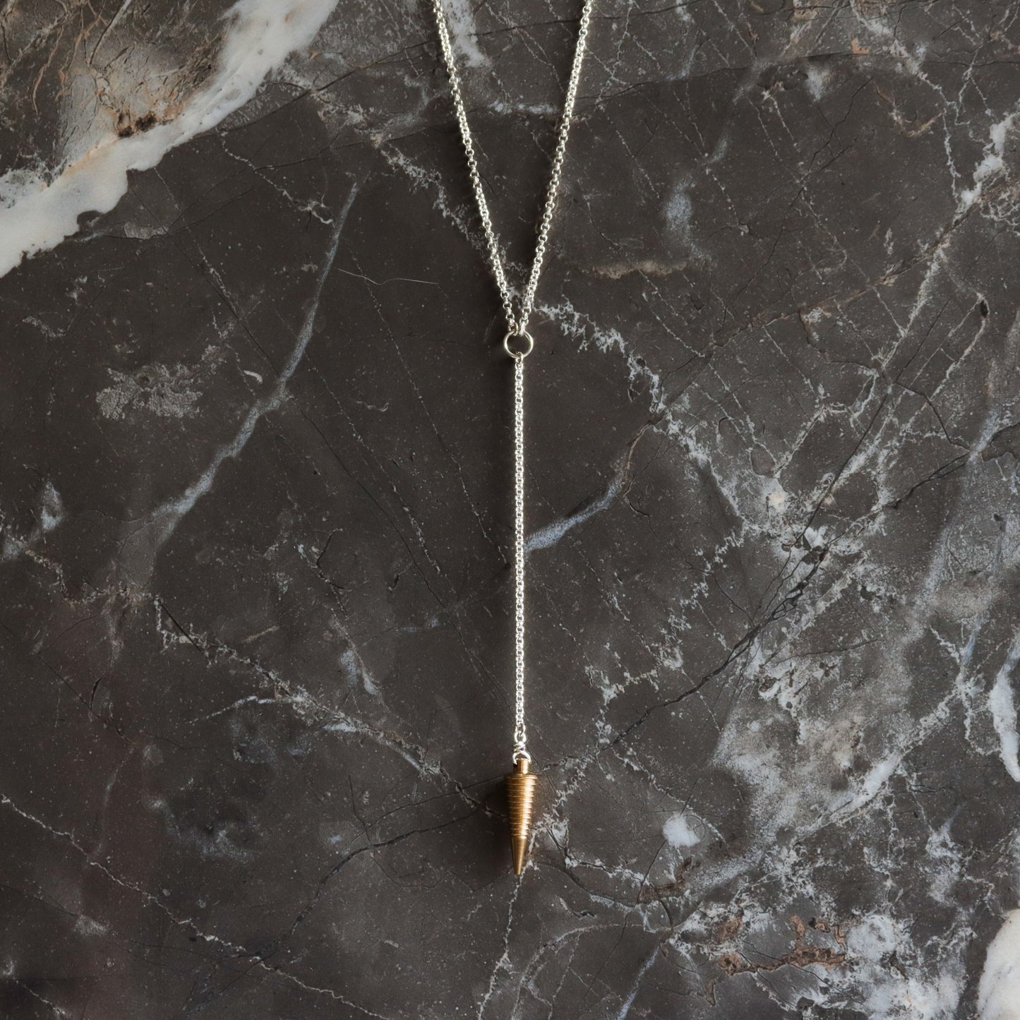 Niobe Necklace-lariat necklace-Blue Hour Designs