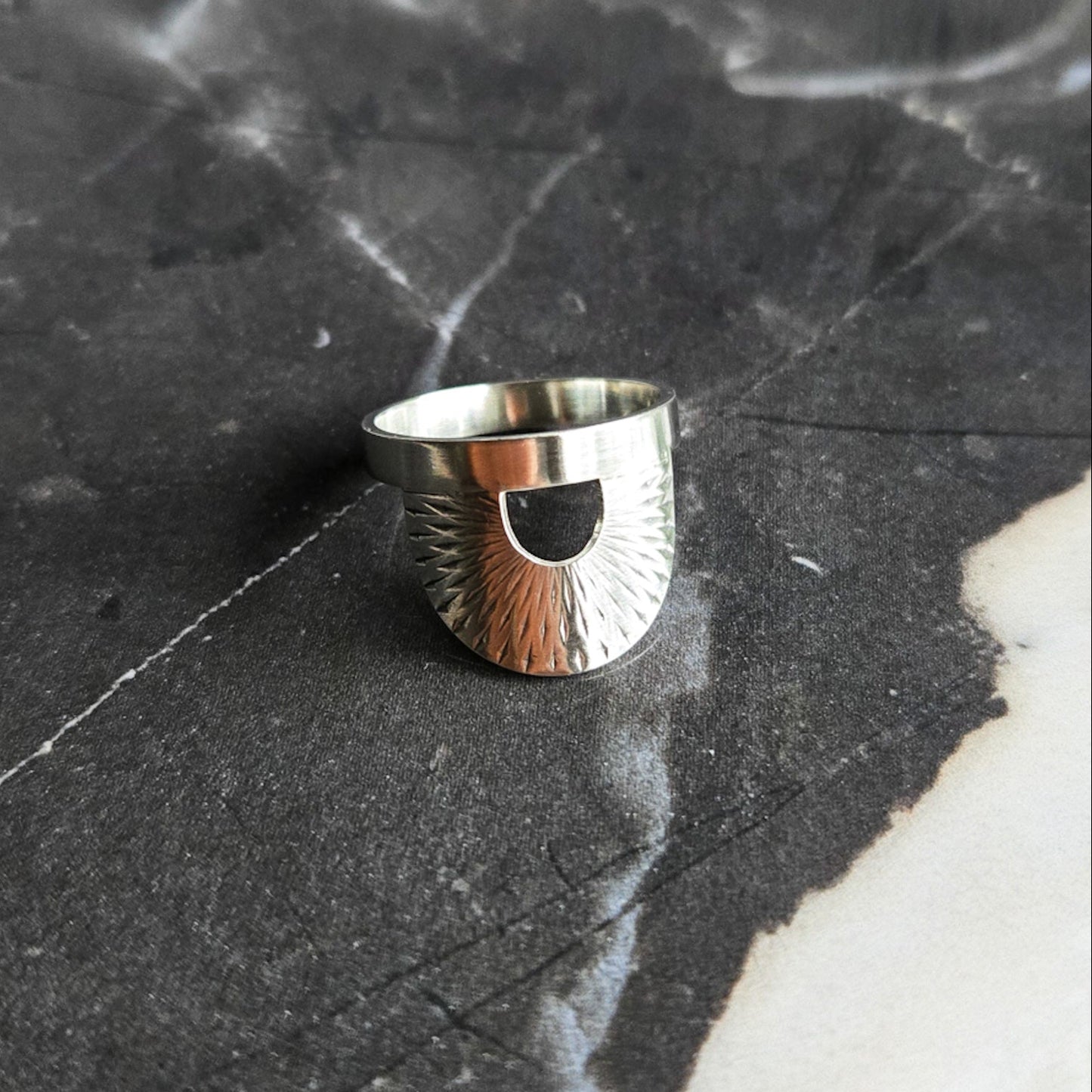 Portalis Ring-stacking ring-Blue Hour Designs