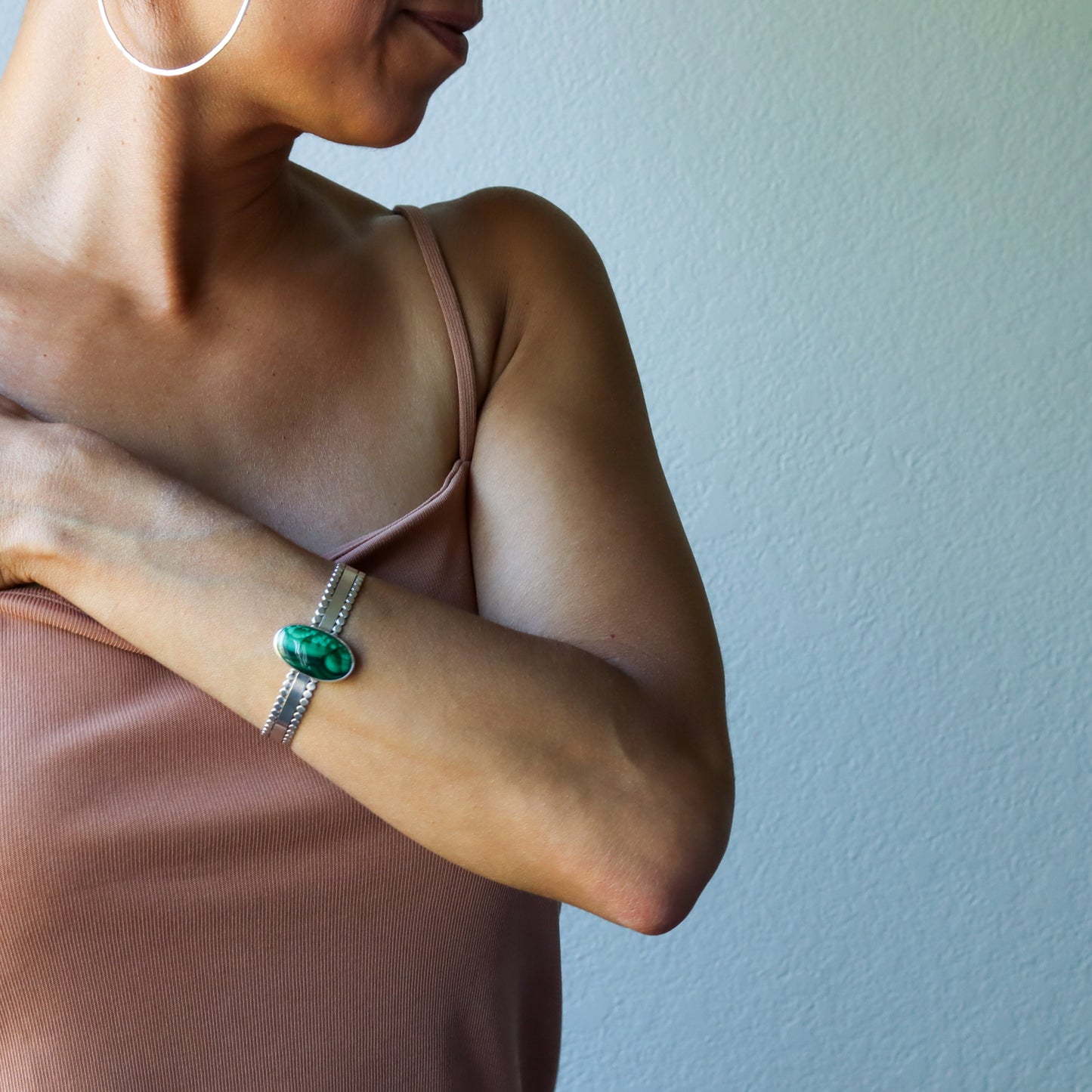 Primavera Cuff 2 - OOAK-cuff bracelet-Blue Hour Designs