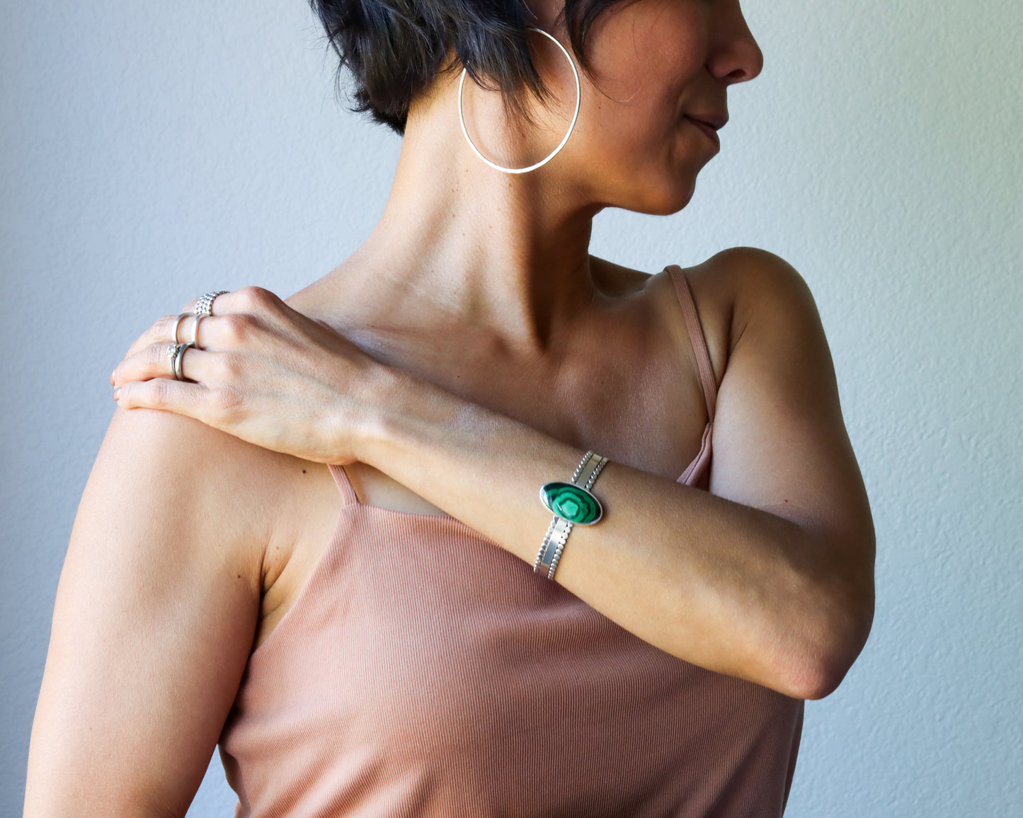 Primavera Cuff 3 - OOAK-cuff bracelet-Blue Hour Designs