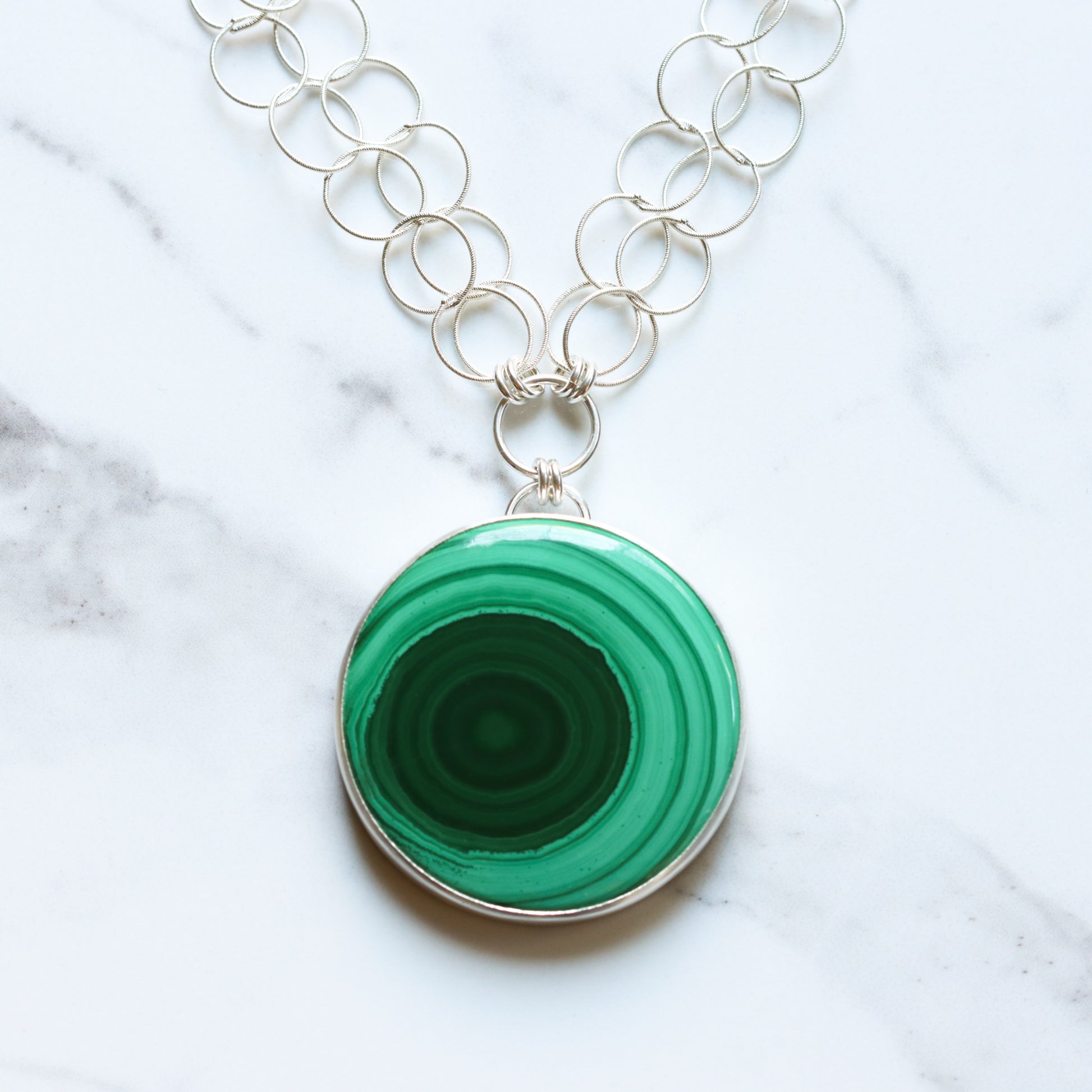 Primavera Necklace 1 - OOAK-pendant necklace-Blue Hour Designs