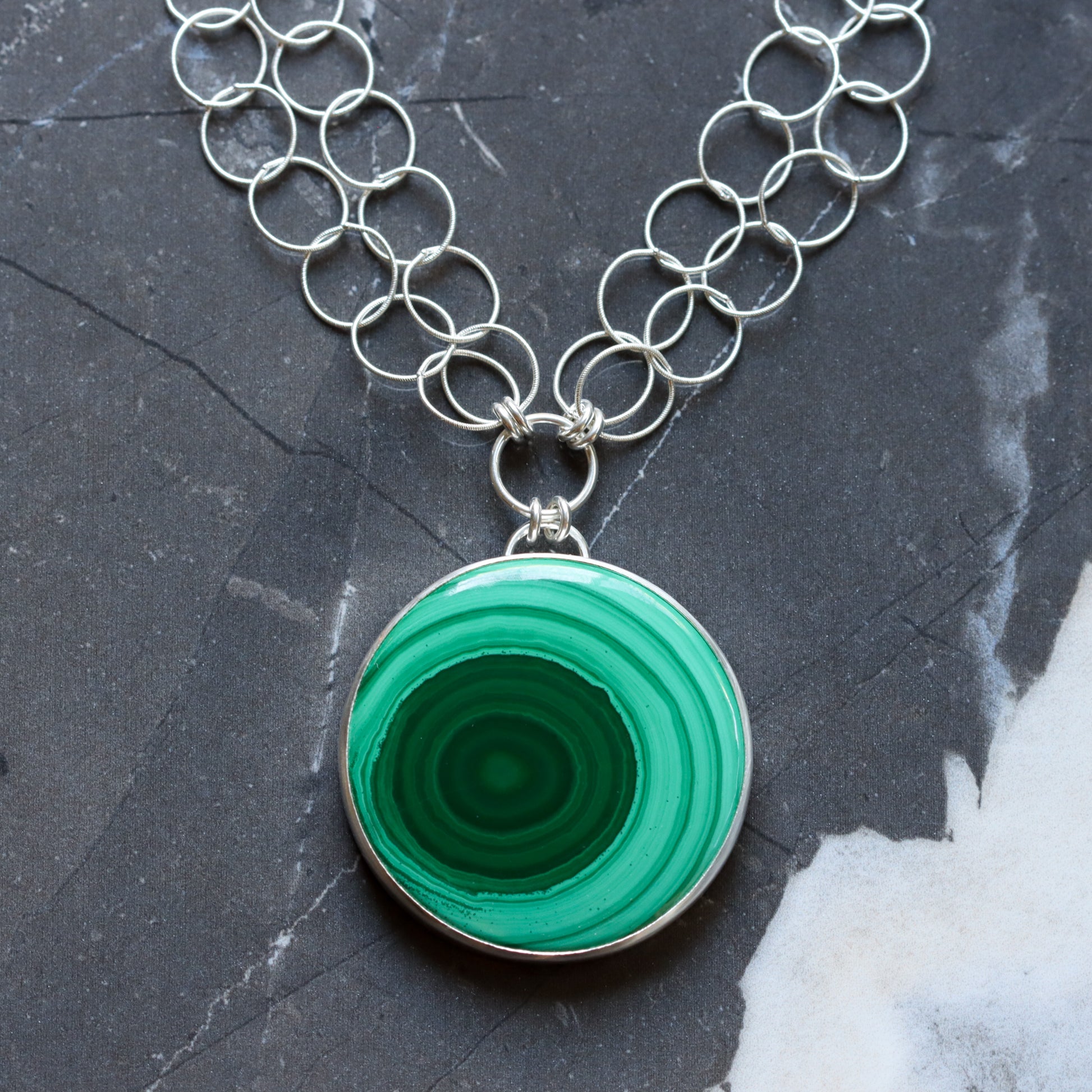 Primavera Necklace 1 - OOAK-pendant necklace-Blue Hour Designs