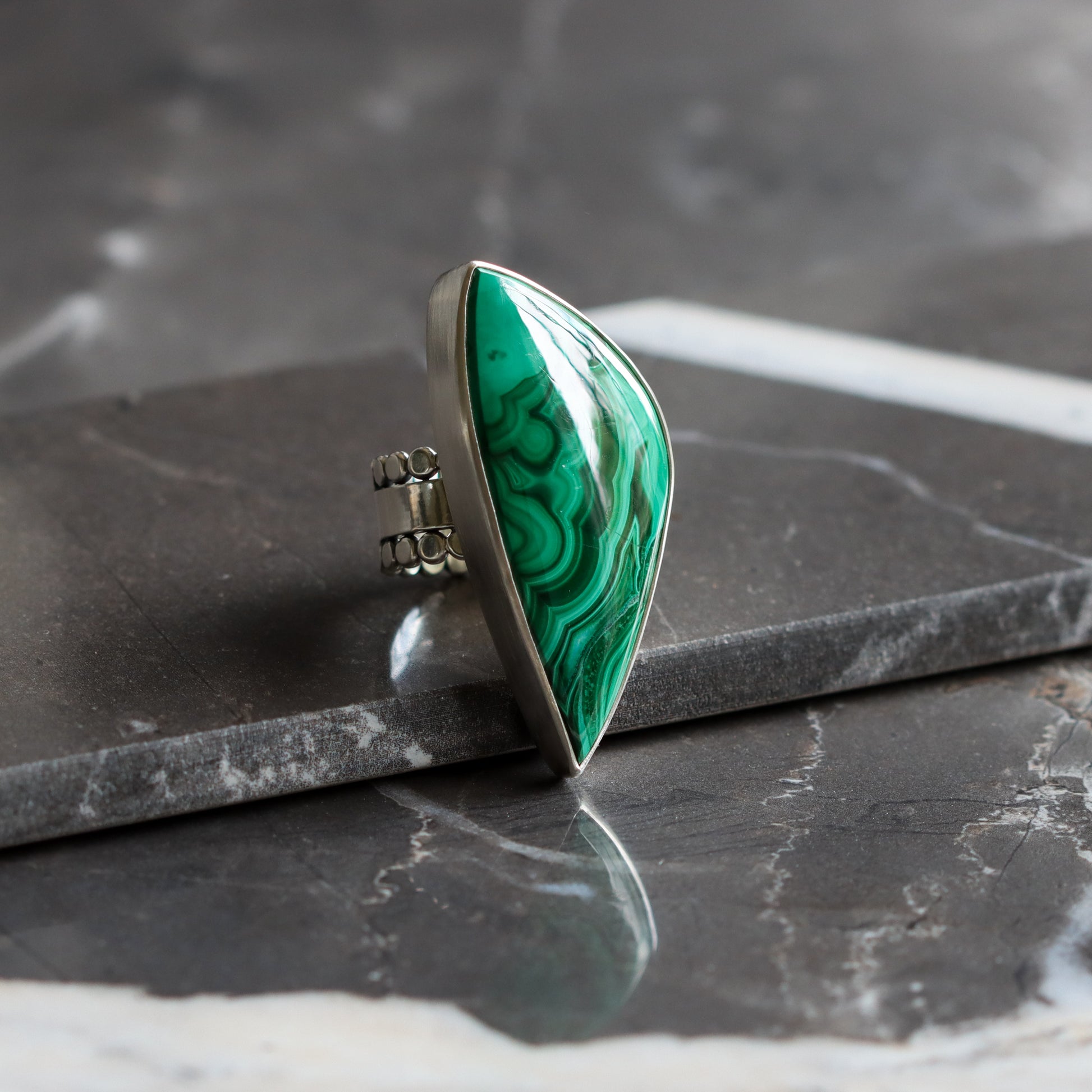 Primavera Ring 4 - OOAK - Size 7-cocktail ring-Blue Hour Designs