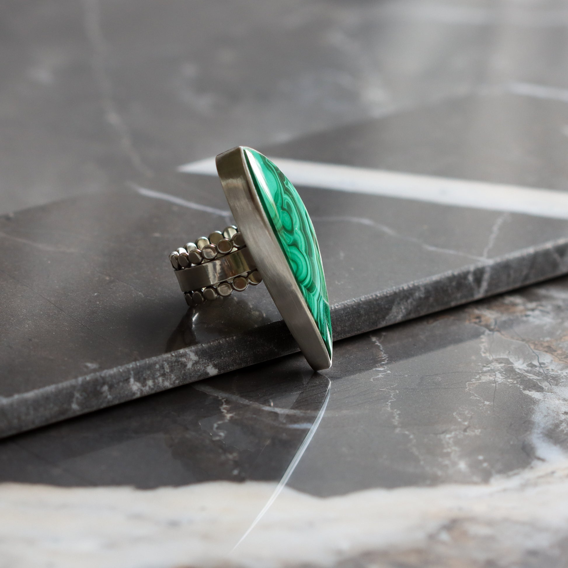 Primavera Ring 4 - OOAK - Size 7-cocktail ring-Blue Hour Designs