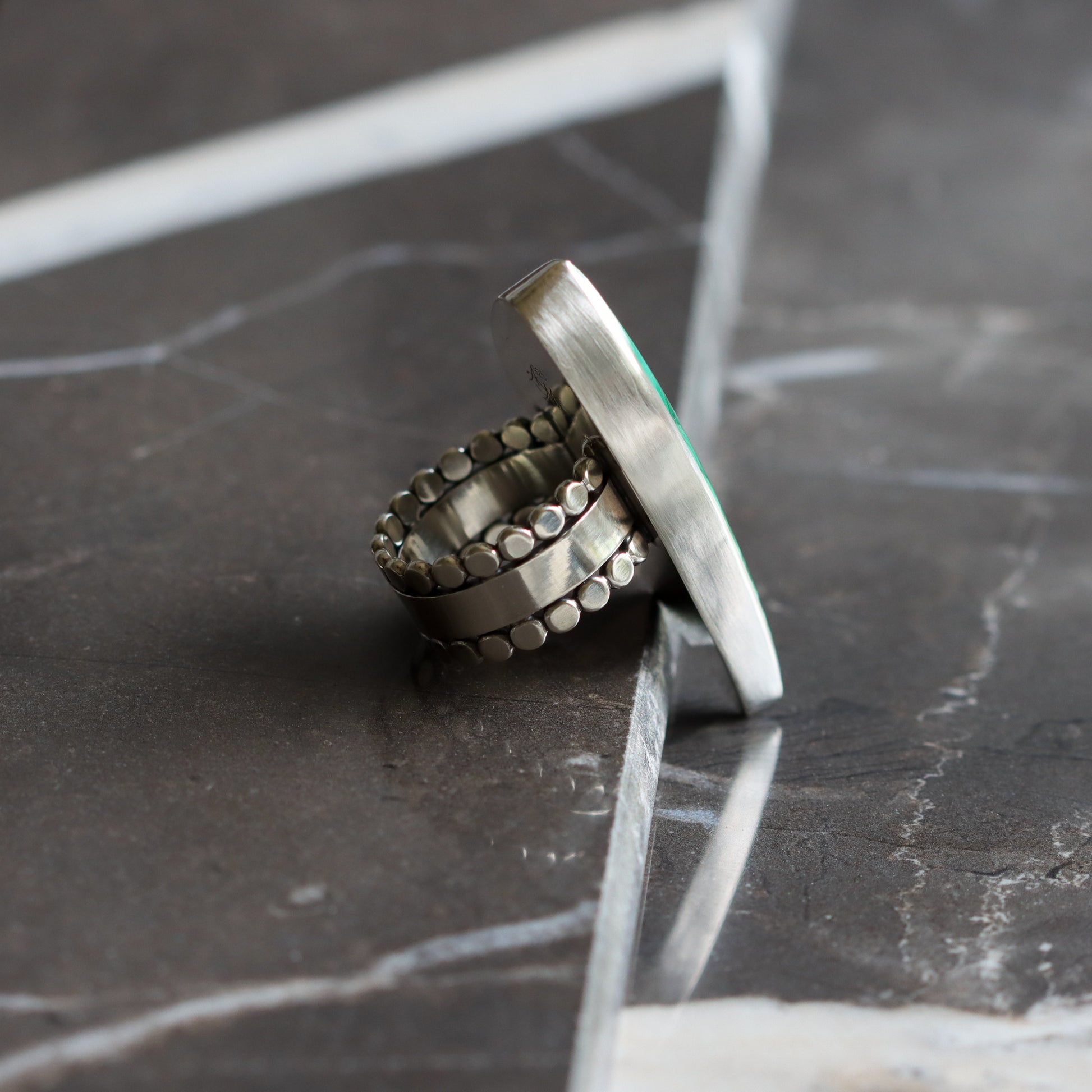 Primavera Ring 4 - OOAK - Size 7-cocktail ring-Blue Hour Designs