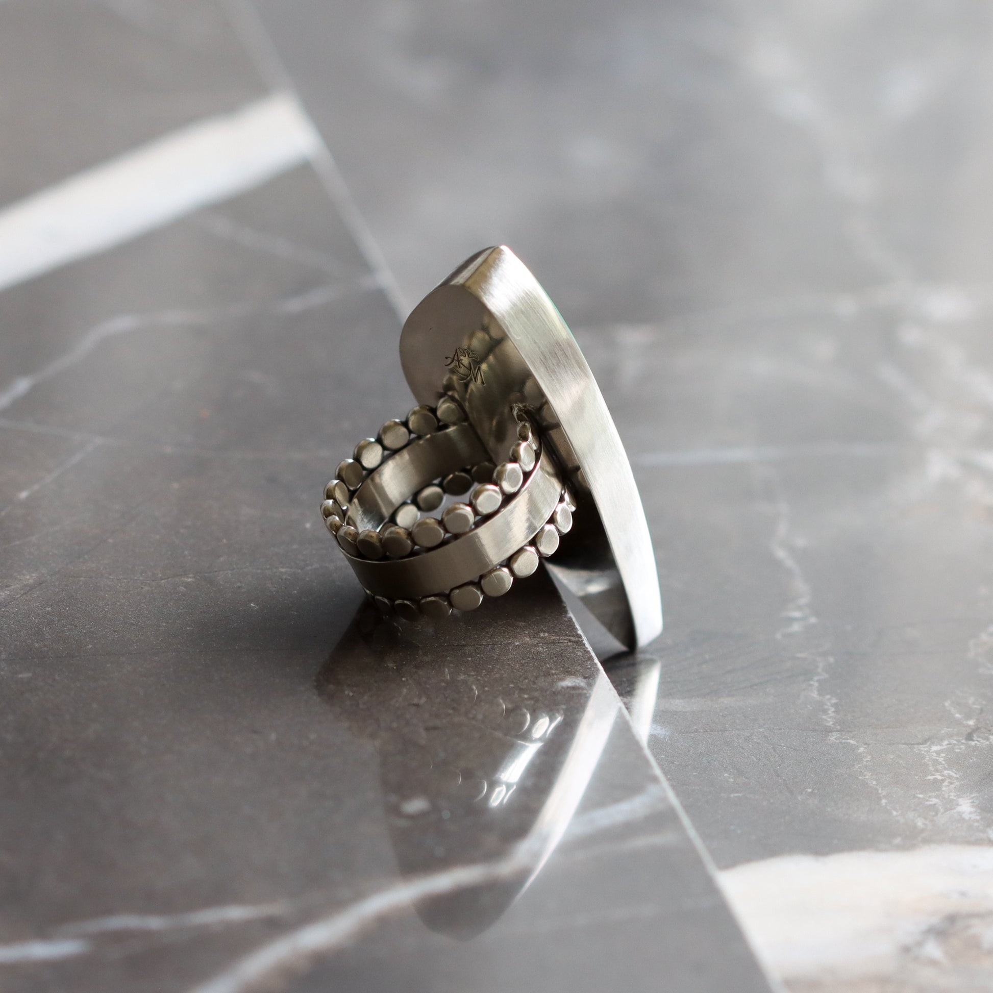 Primavera Ring 4 - OOAK - Size 7-cocktail ring-Blue Hour Designs