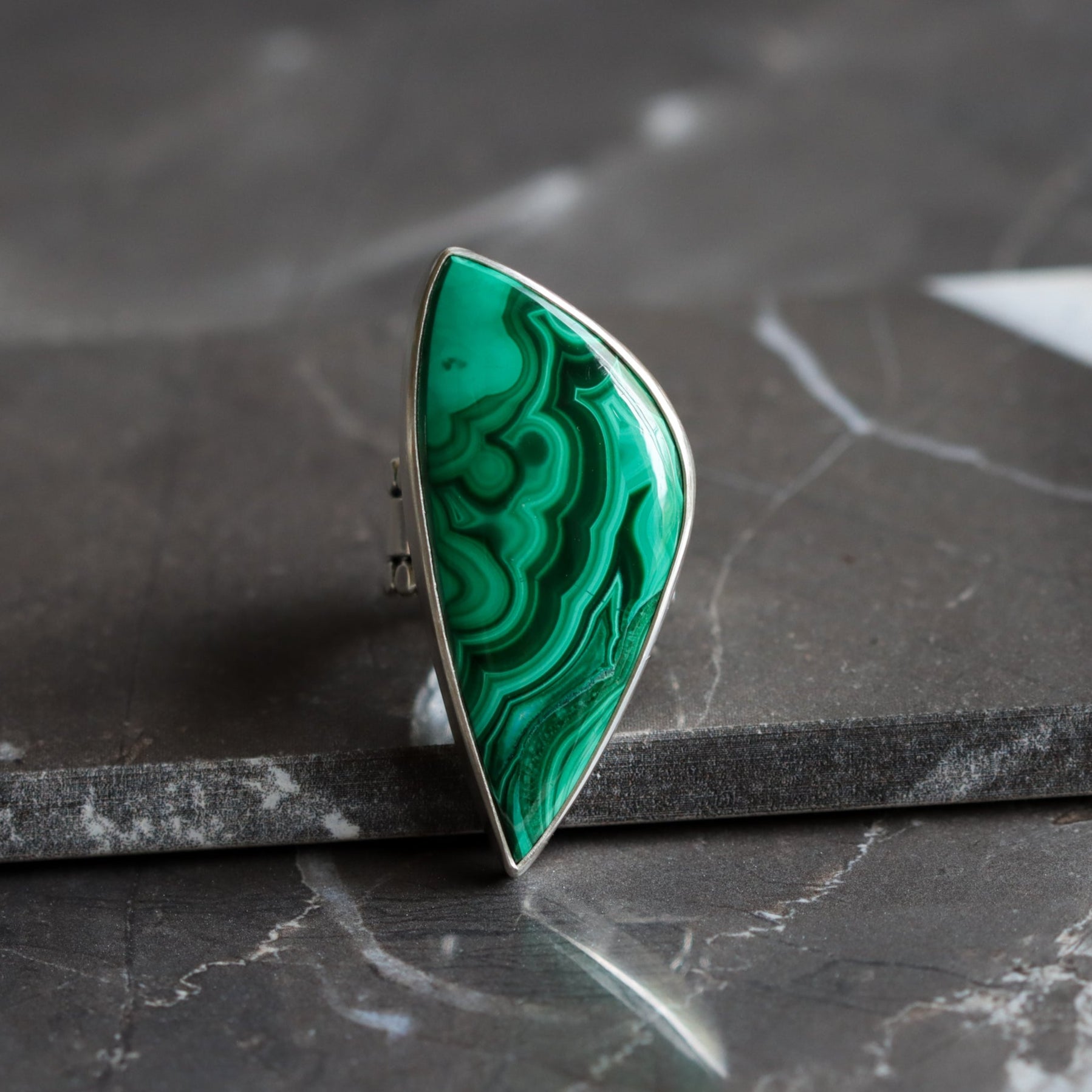 Primavera Ring 4 - OOAK - Size 7-cocktail ring-Blue Hour Designs