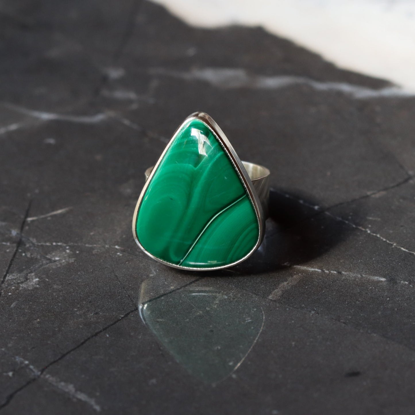 Primavera Ring - OOAK - Size 8.5-cocktail ring-Blue Hour Designs