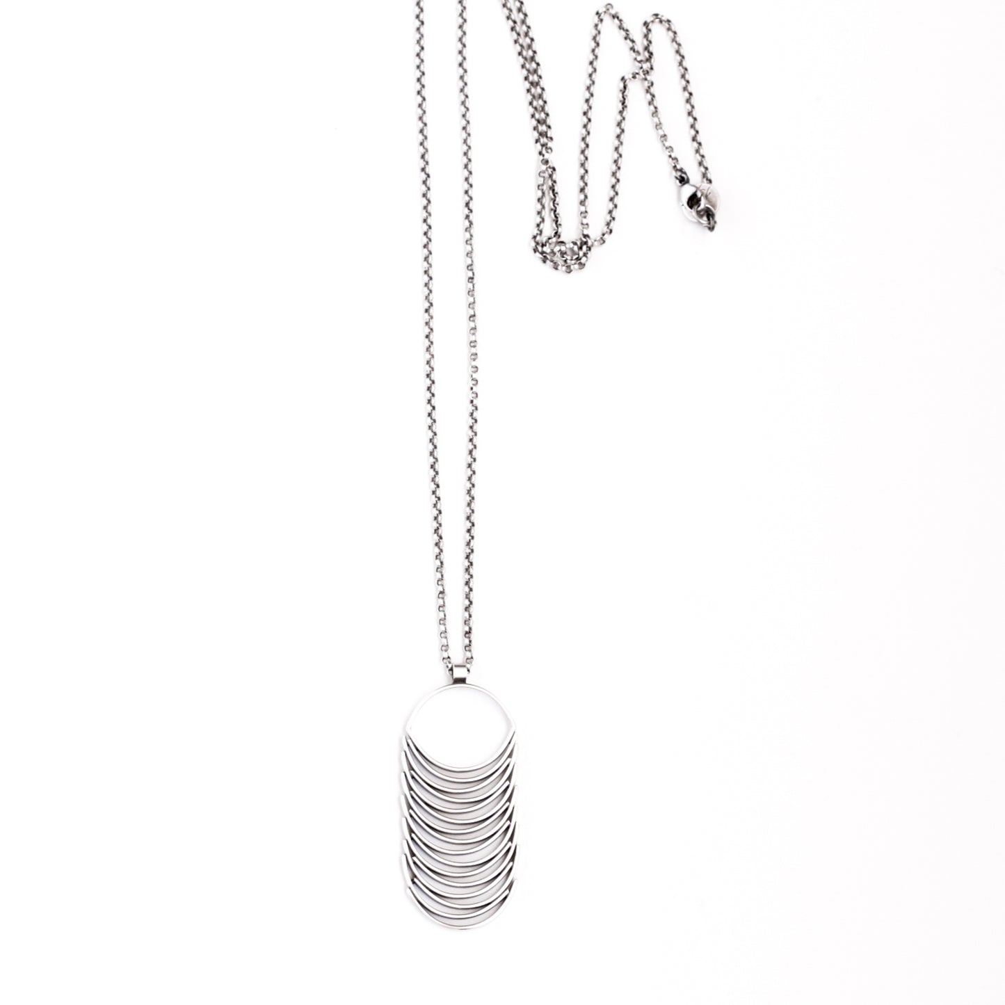 Ripple Necklace-pendant necklace-Blue Hour Designs