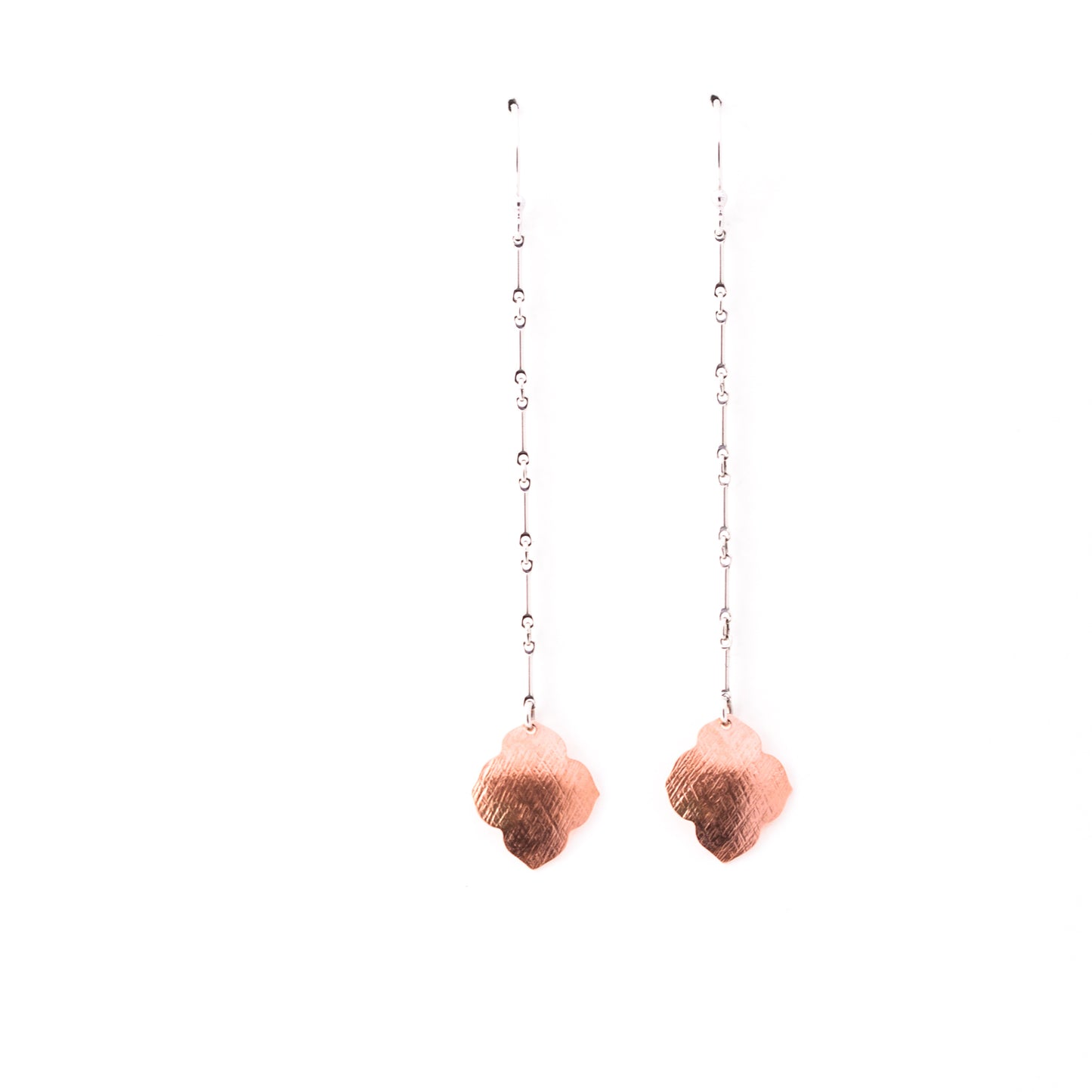 Sahara Earrings - Copper-dangle earrings-Blue Hour Designs