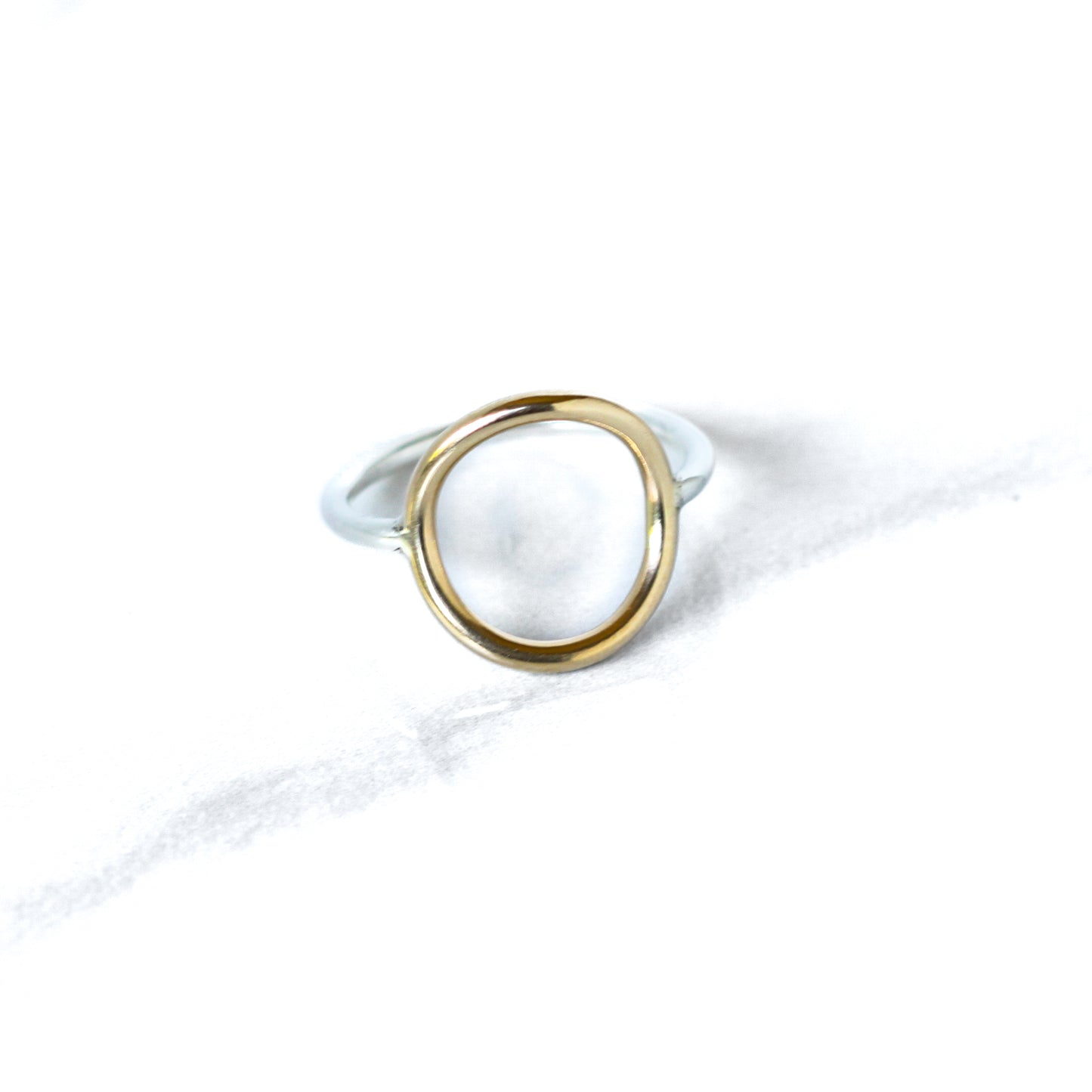 Simple Classic Circle Ring-everyday ring-Blue Hour Designs