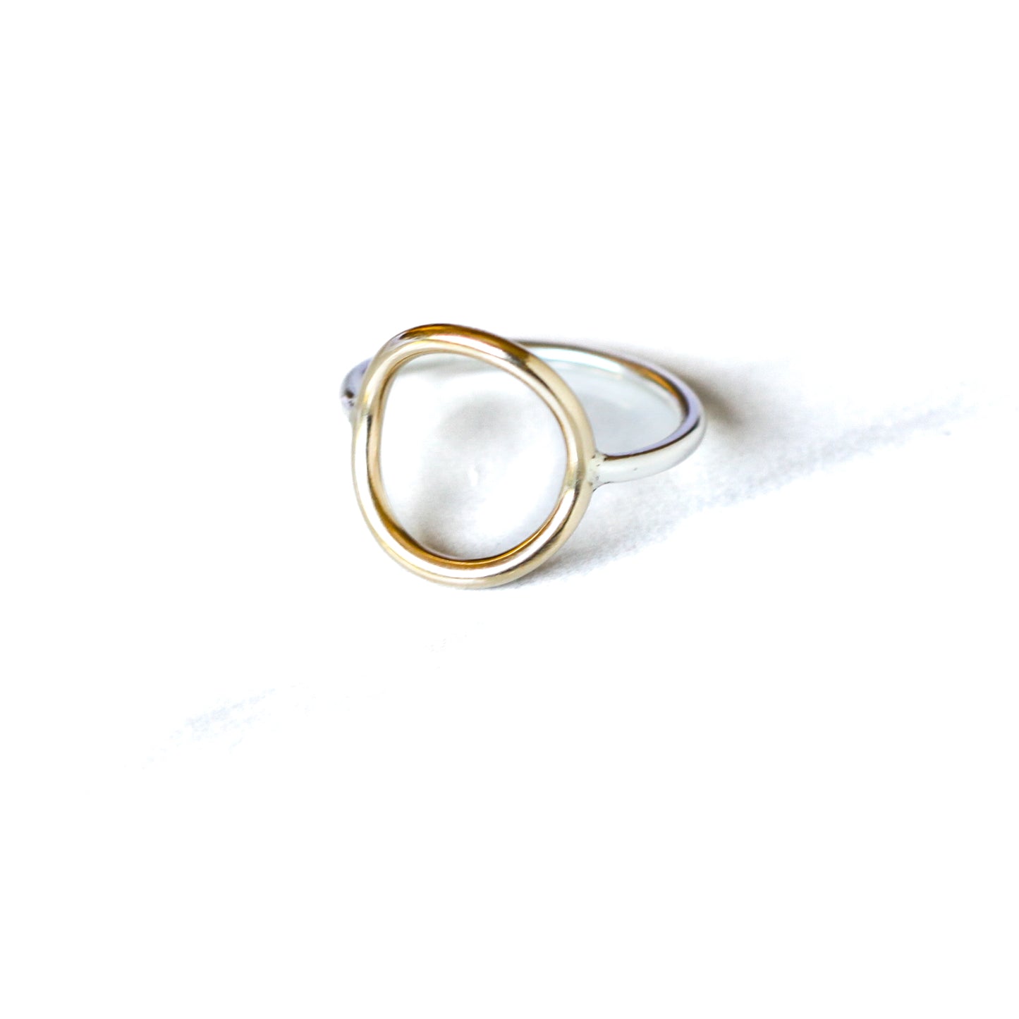 Simple Classic Circle Ring-everyday ring-Blue Hour Designs