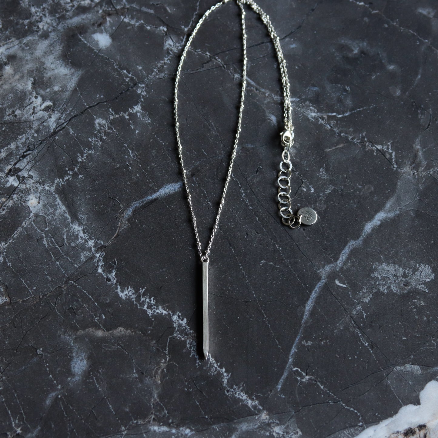 Spear Necklace-pendant necklace-Blue Hour Designs