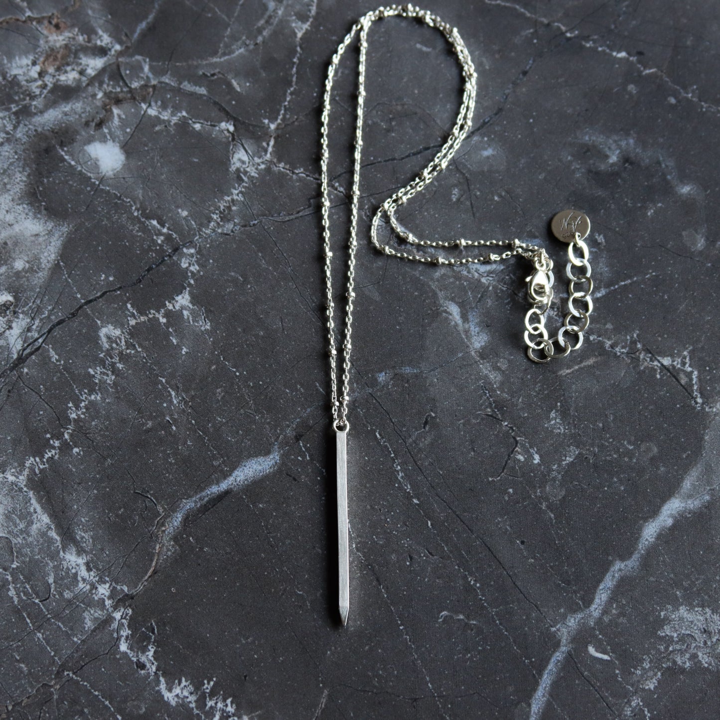 Spear Necklace-pendant necklace-Blue Hour Designs