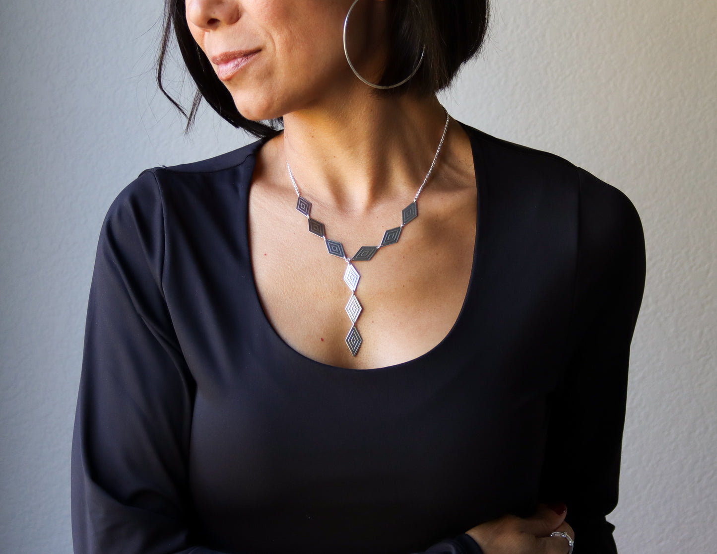 Talia Necklace-pendant necklace-Blue Hour Designs