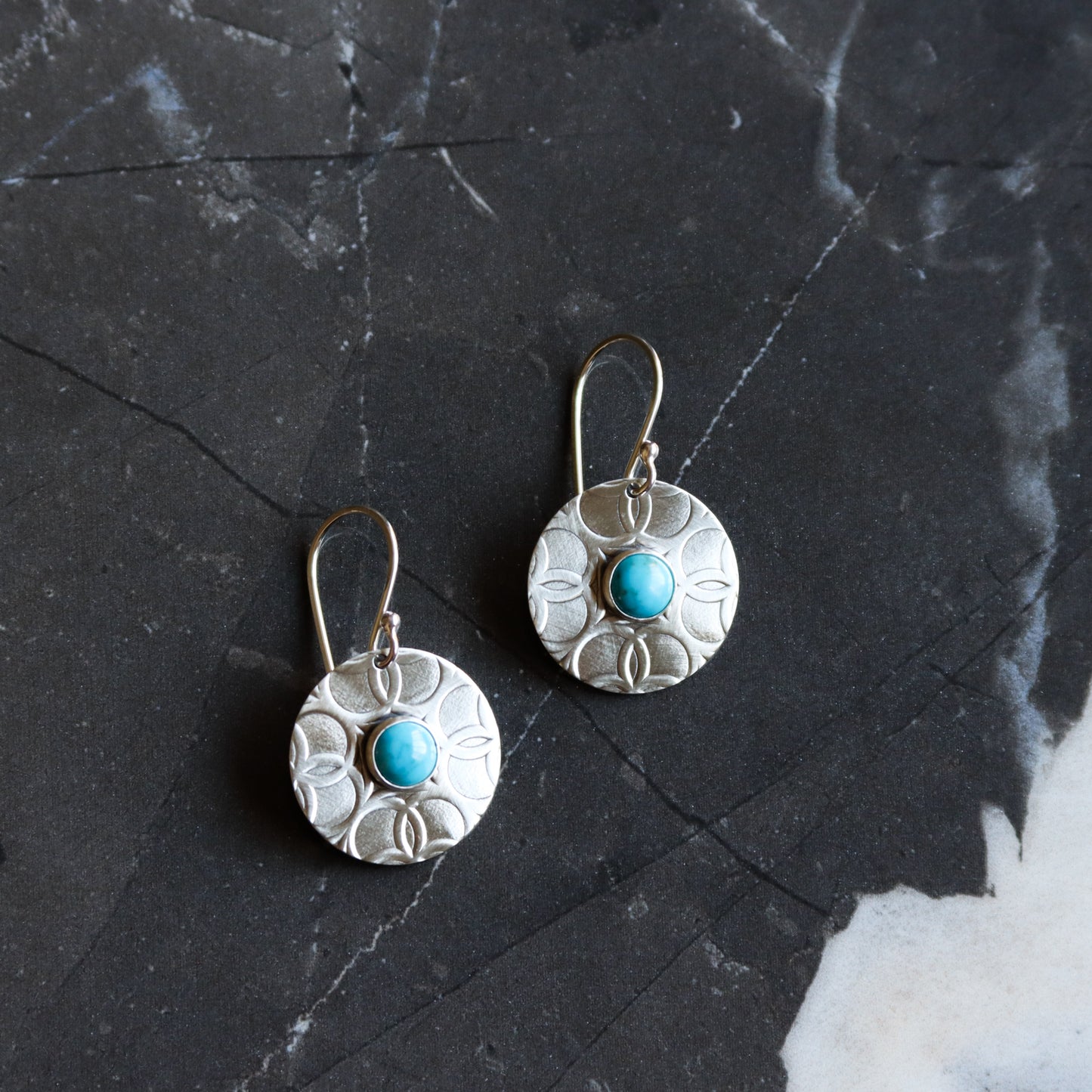 Totem Earrings-dangle earrings-Blue Hour Designs