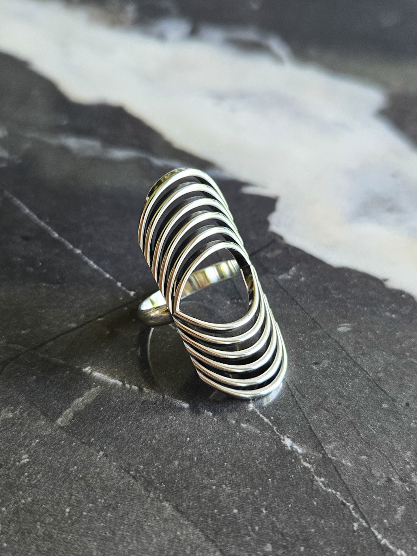 Tribe Ring-cocktail ring-Blue Hour Designs