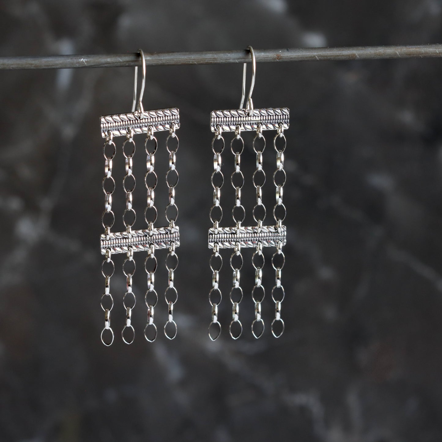 Vespertine Earrings-dangle earrings-Blue Hour Designs