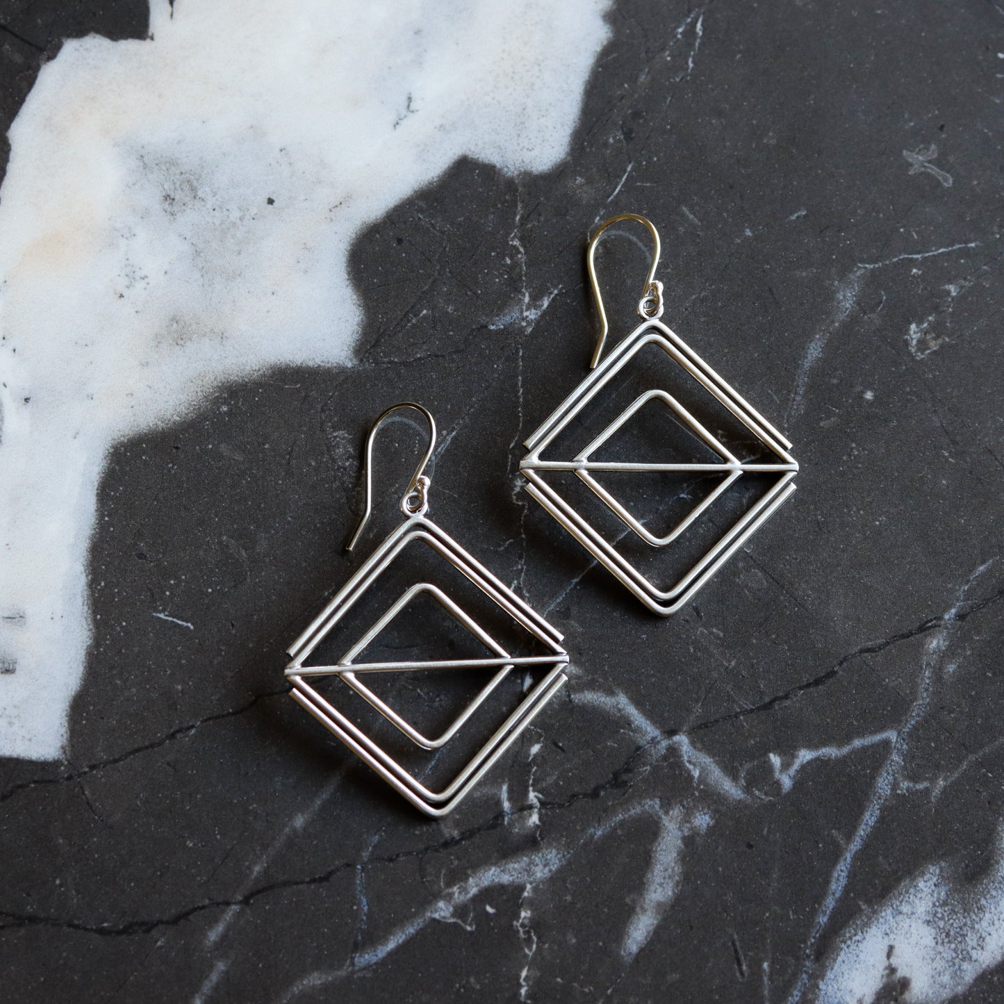 Vesta Earrings-dangle earrings-Blue Hour Designs