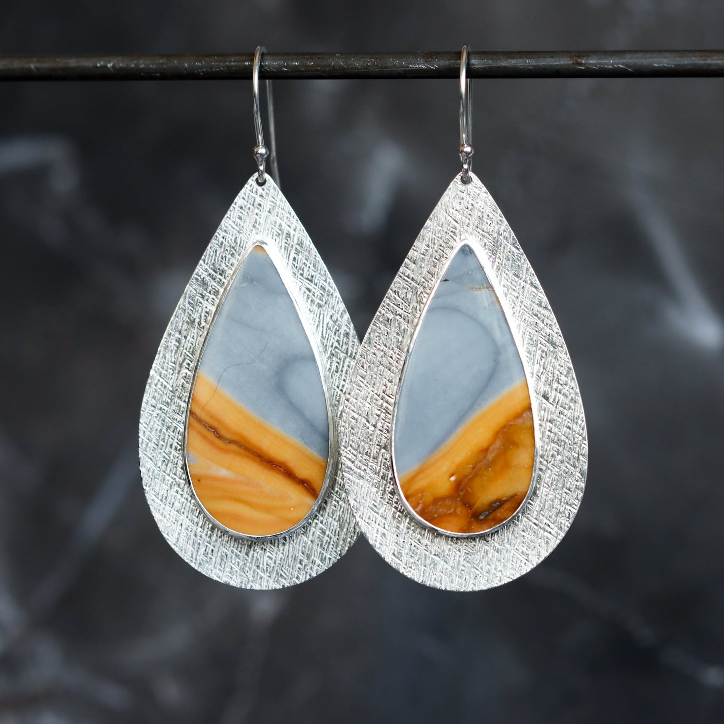 Landscape Earrings - OOAK