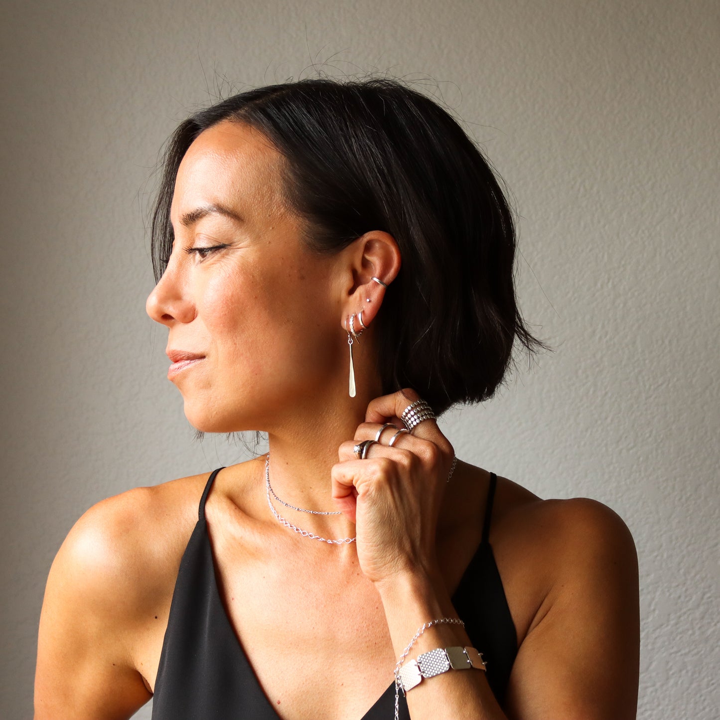 Stems Earrings - Short