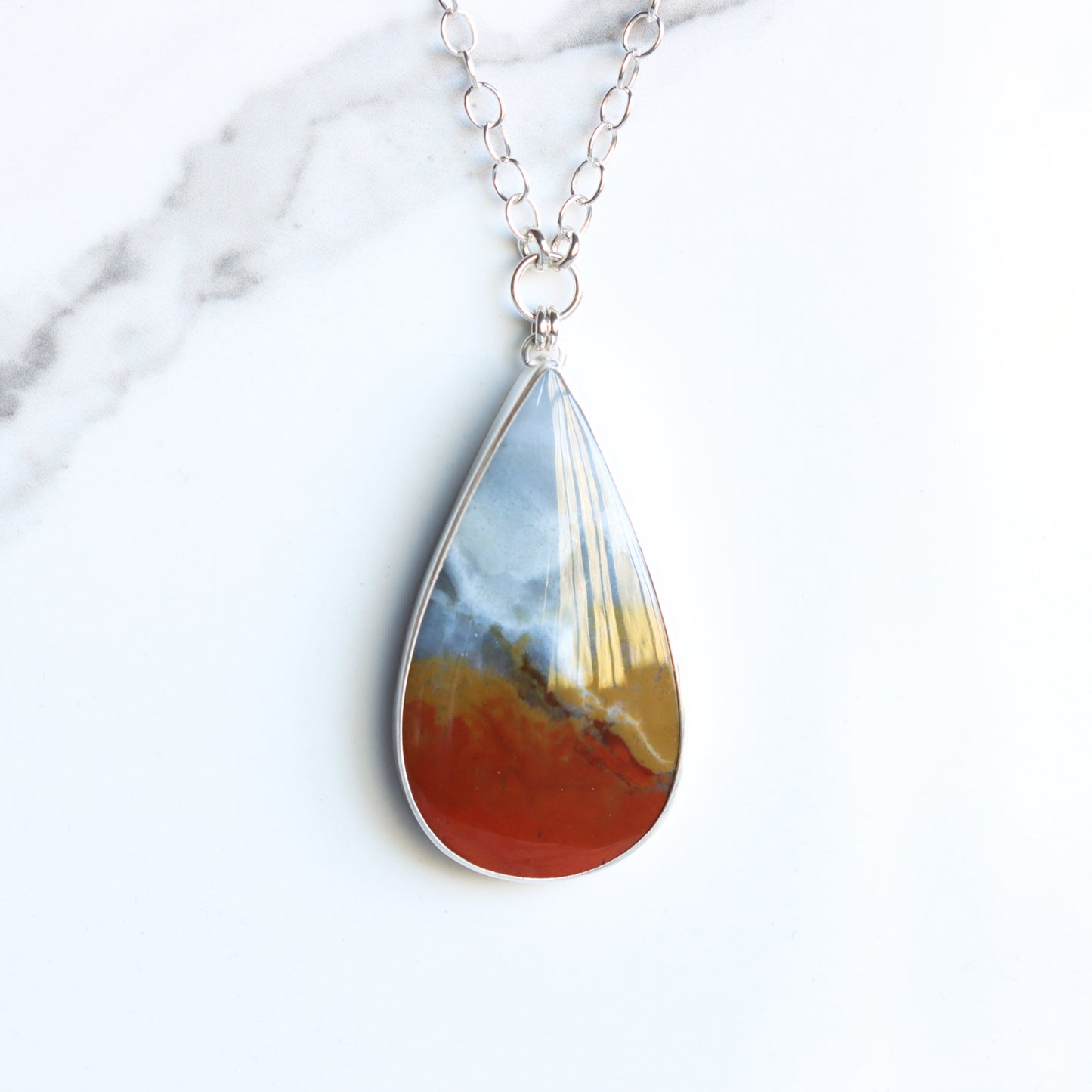 Watercolor Necklace - OOAK
